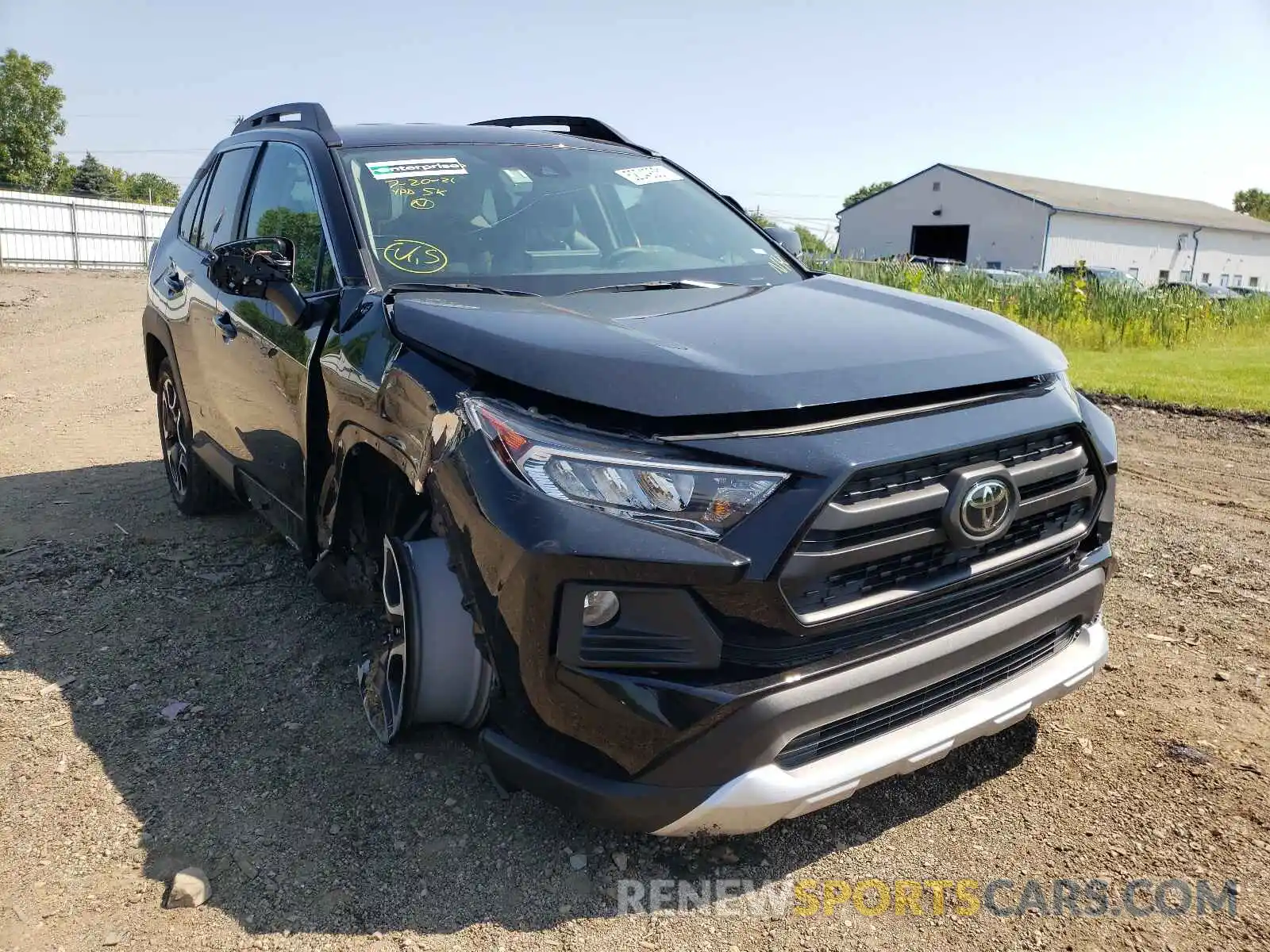 1 Photograph of a damaged car 2T3J1RFV9LC091490 TOYOTA RAV4 2021