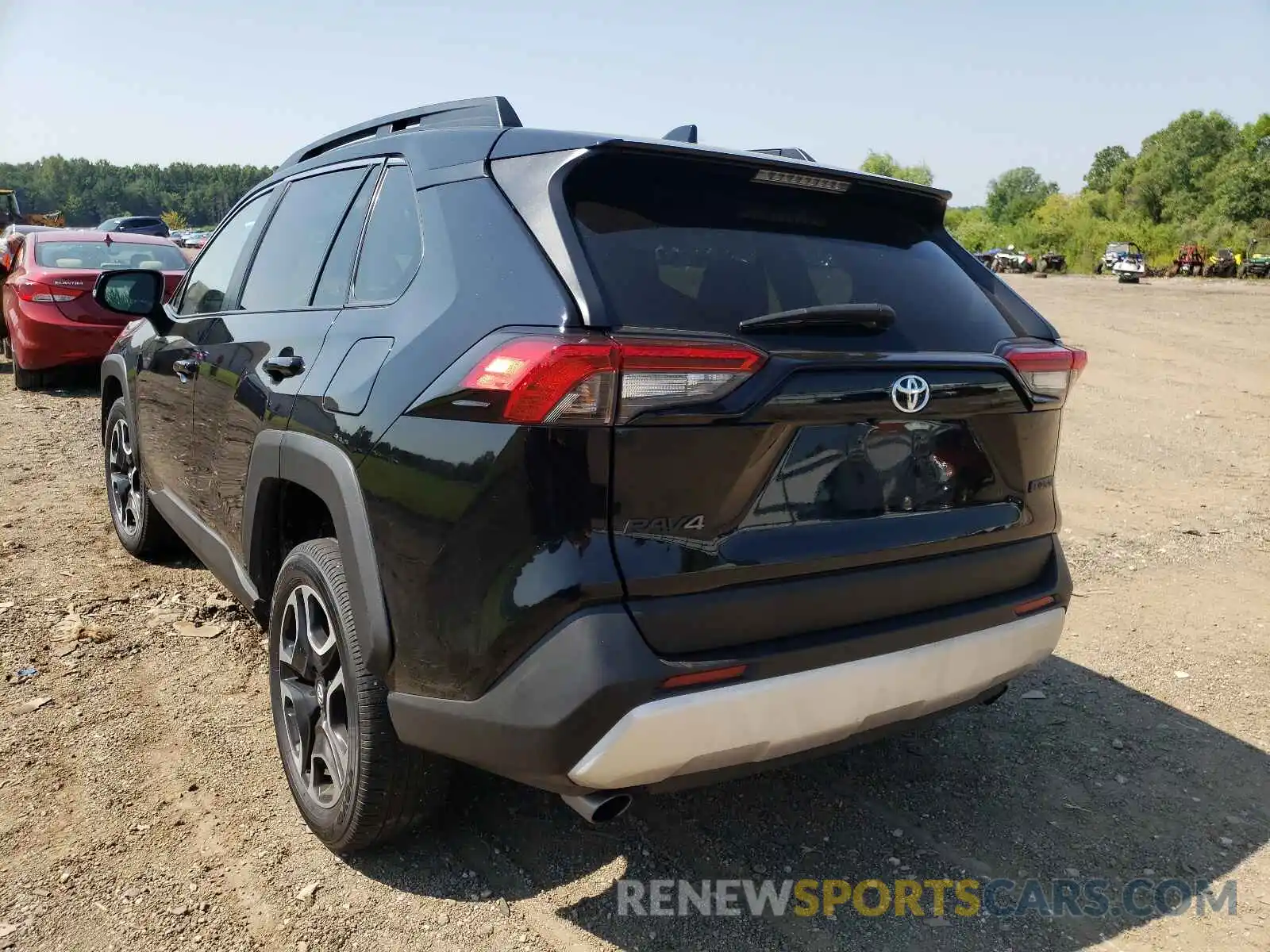 3 Photograph of a damaged car 2T3J1RFV9LC091490 TOYOTA RAV4 2021