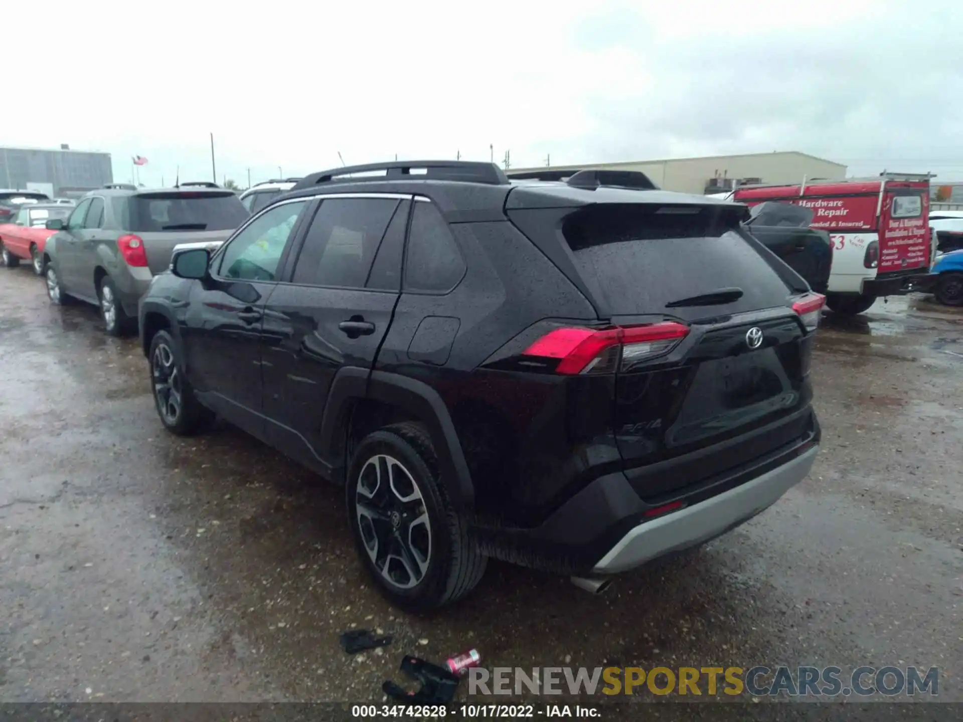 3 Photograph of a damaged car 2T3J1RFV9MW170609 TOYOTA RAV4 2021