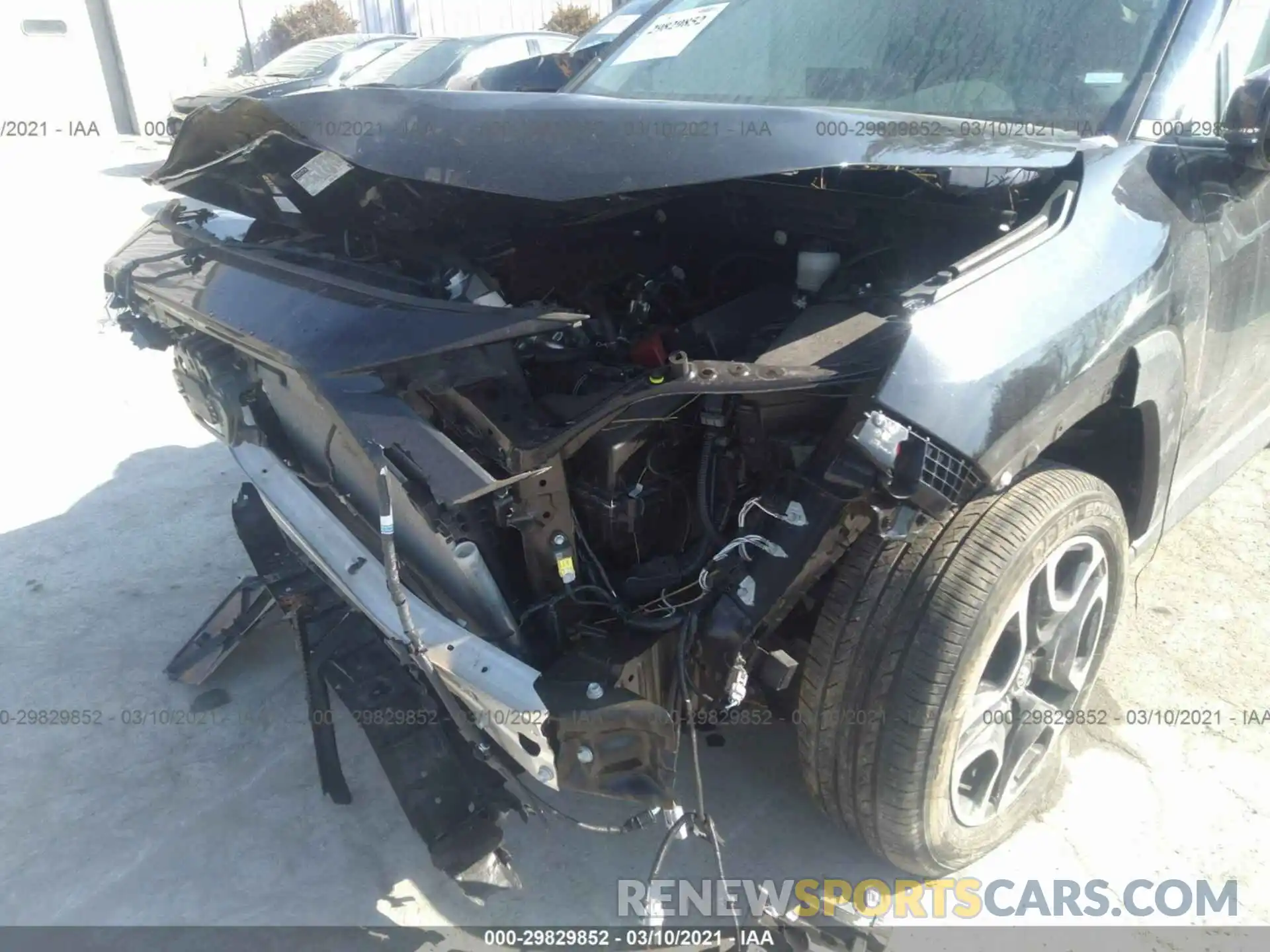 6 Фотография поврежденного автомобиля 2T3J1RFVXMW156475 TOYOTA RAV4 2021