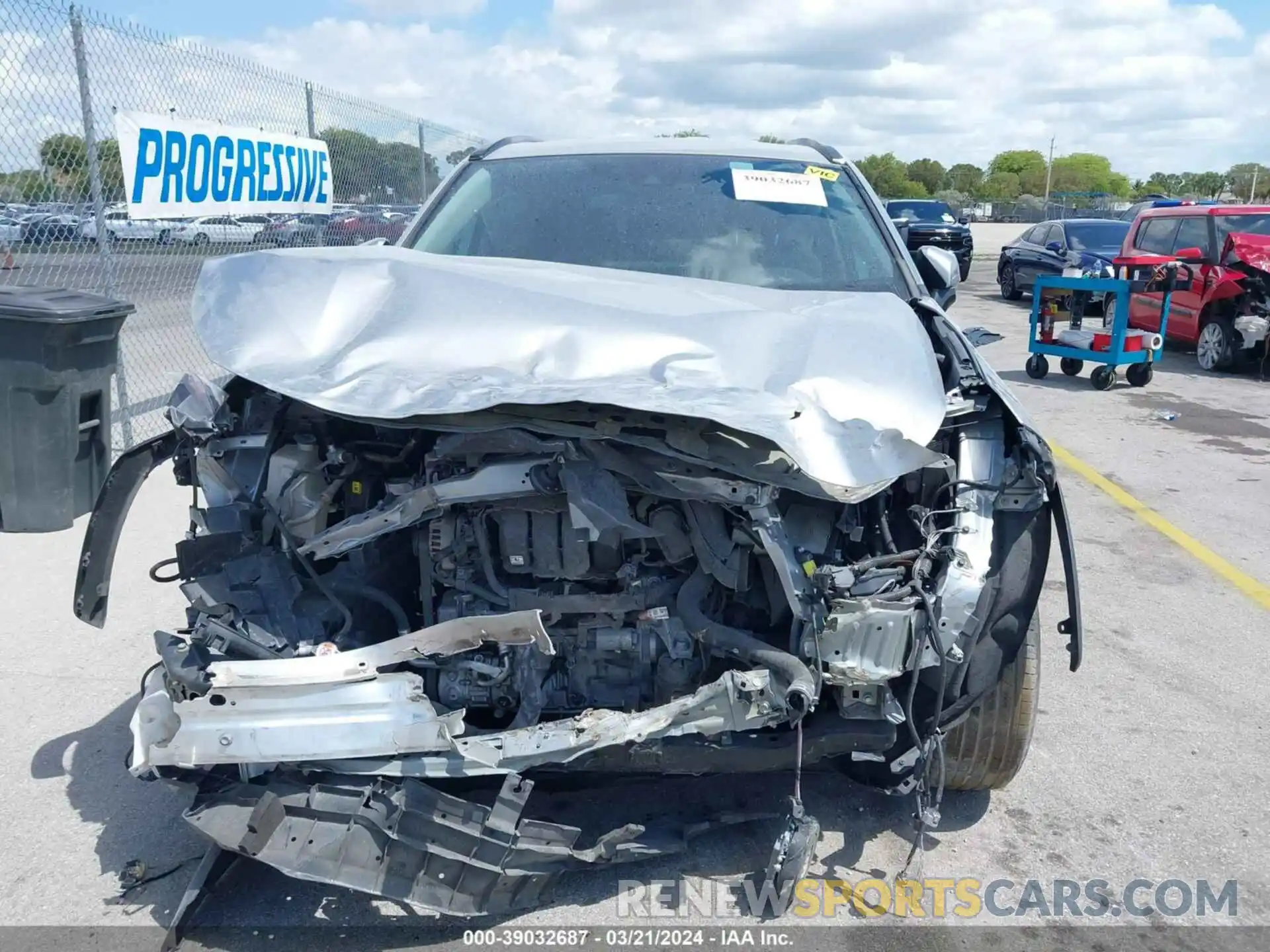 12 Photograph of a damaged car 2T3K1RFV0MC087124 TOYOTA RAV4 2021