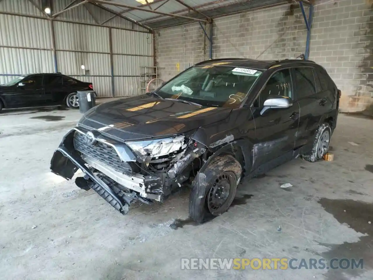 2 Photograph of a damaged car 2T3K1RFV0MC087298 TOYOTA RAV4 2021