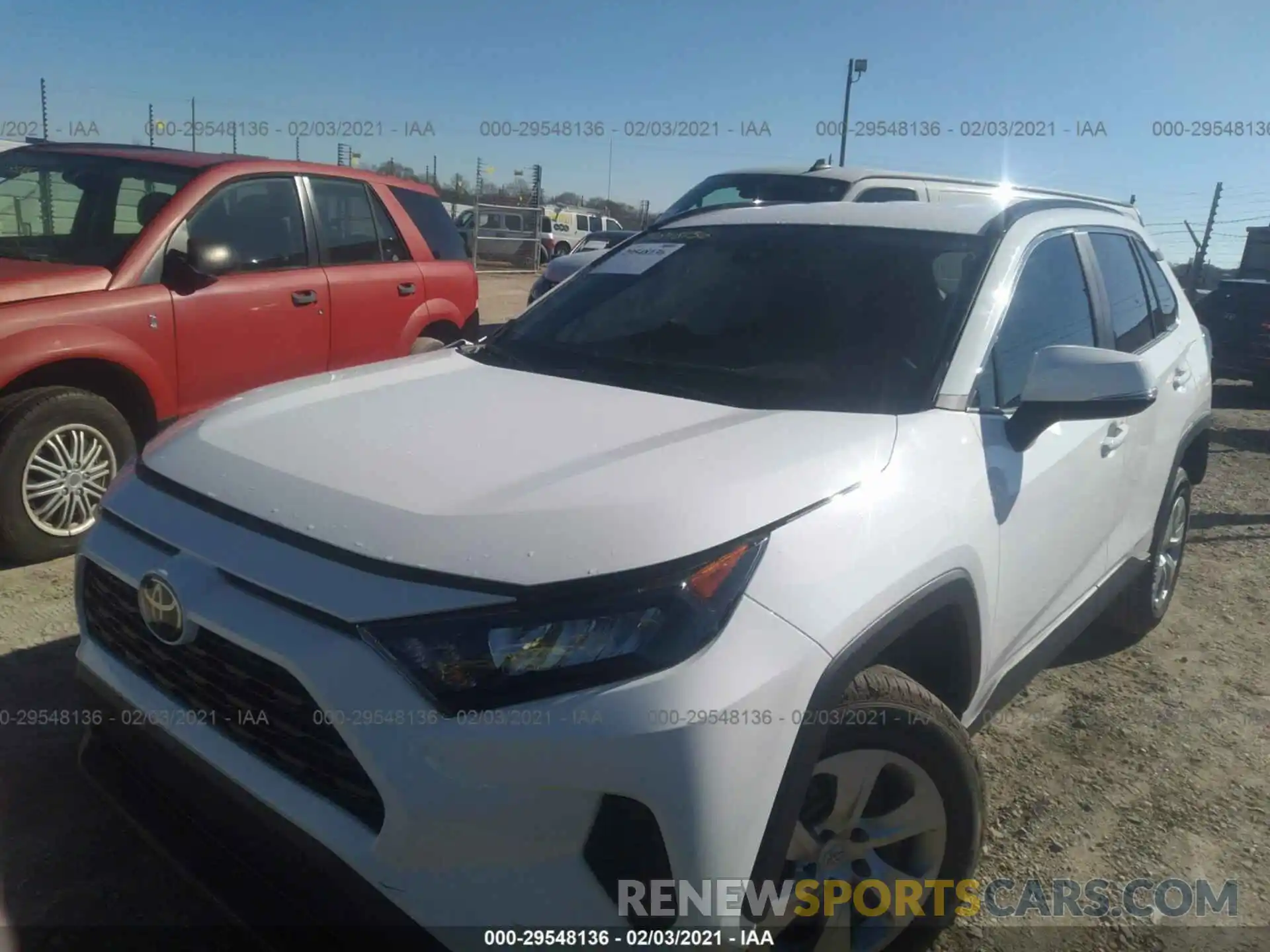 2 Photograph of a damaged car 2T3K1RFV0MC108988 TOYOTA RAV4 2021