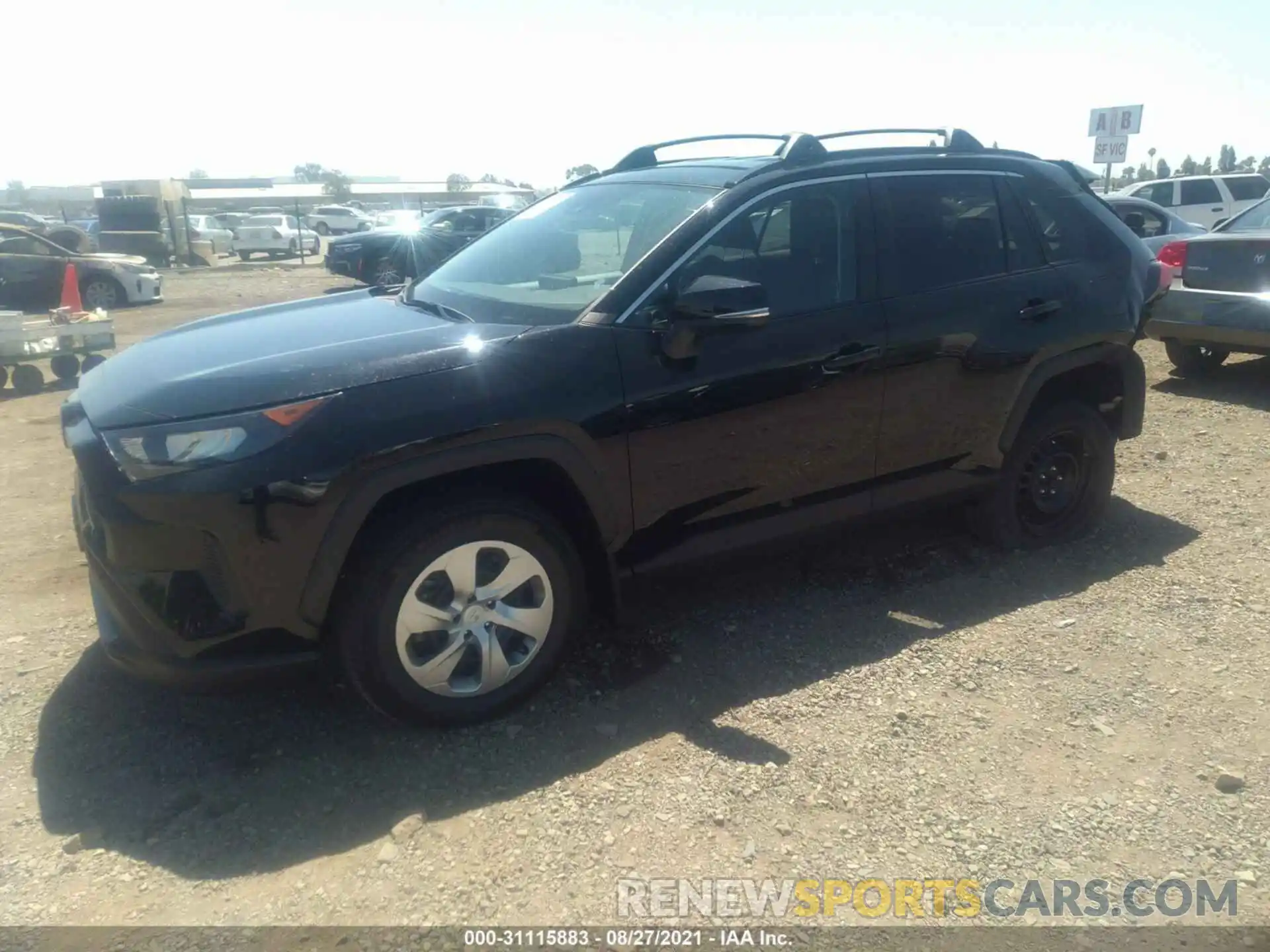 2 Photograph of a damaged car 2T3K1RFV0MC151579 TOYOTA RAV4 2021