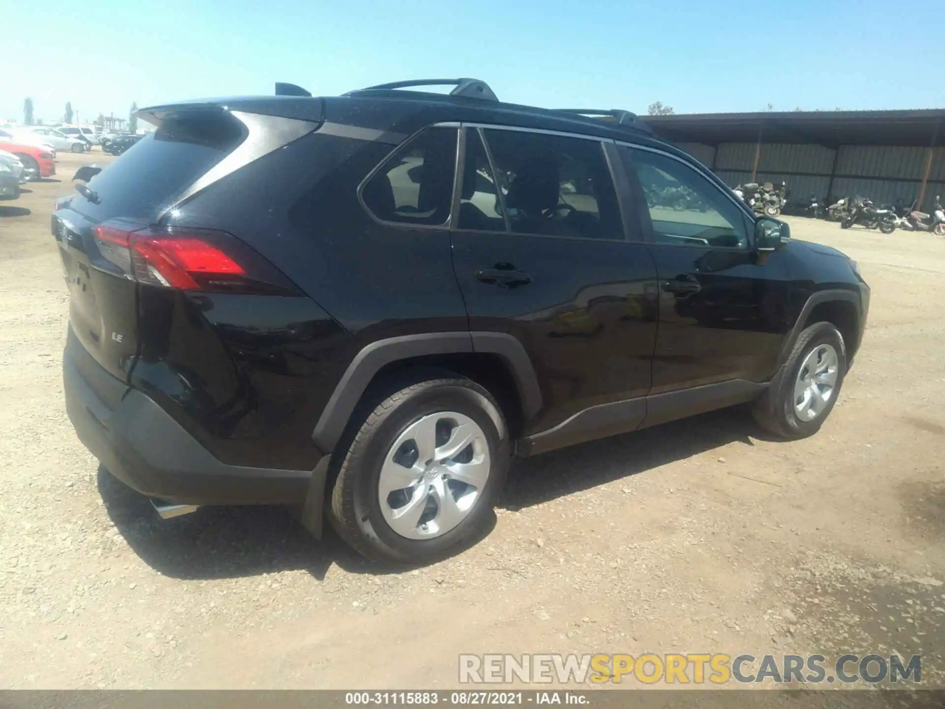 4 Photograph of a damaged car 2T3K1RFV0MC151579 TOYOTA RAV4 2021