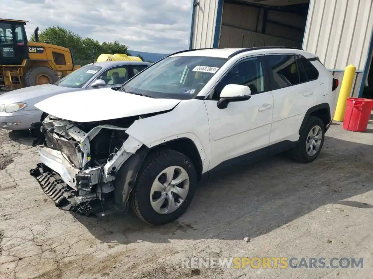 1 Photograph of a damaged car 2T3K1RFV1MC163420 TOYOTA RAV4 2021