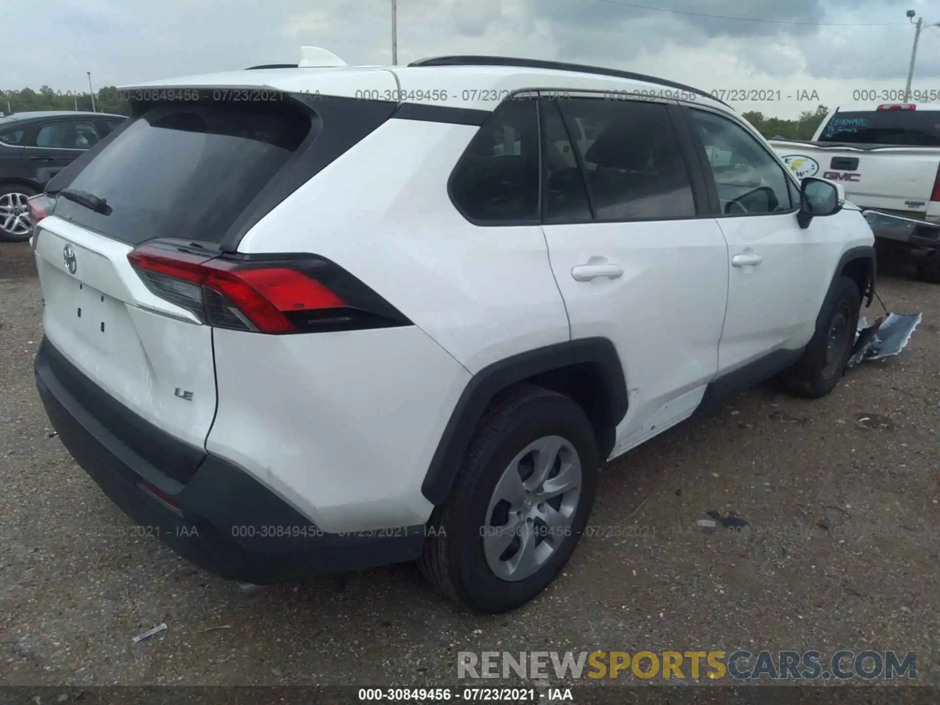 4 Фотография поврежденного автомобиля 2T3K1RFV1MW120761 TOYOTA RAV4 2021