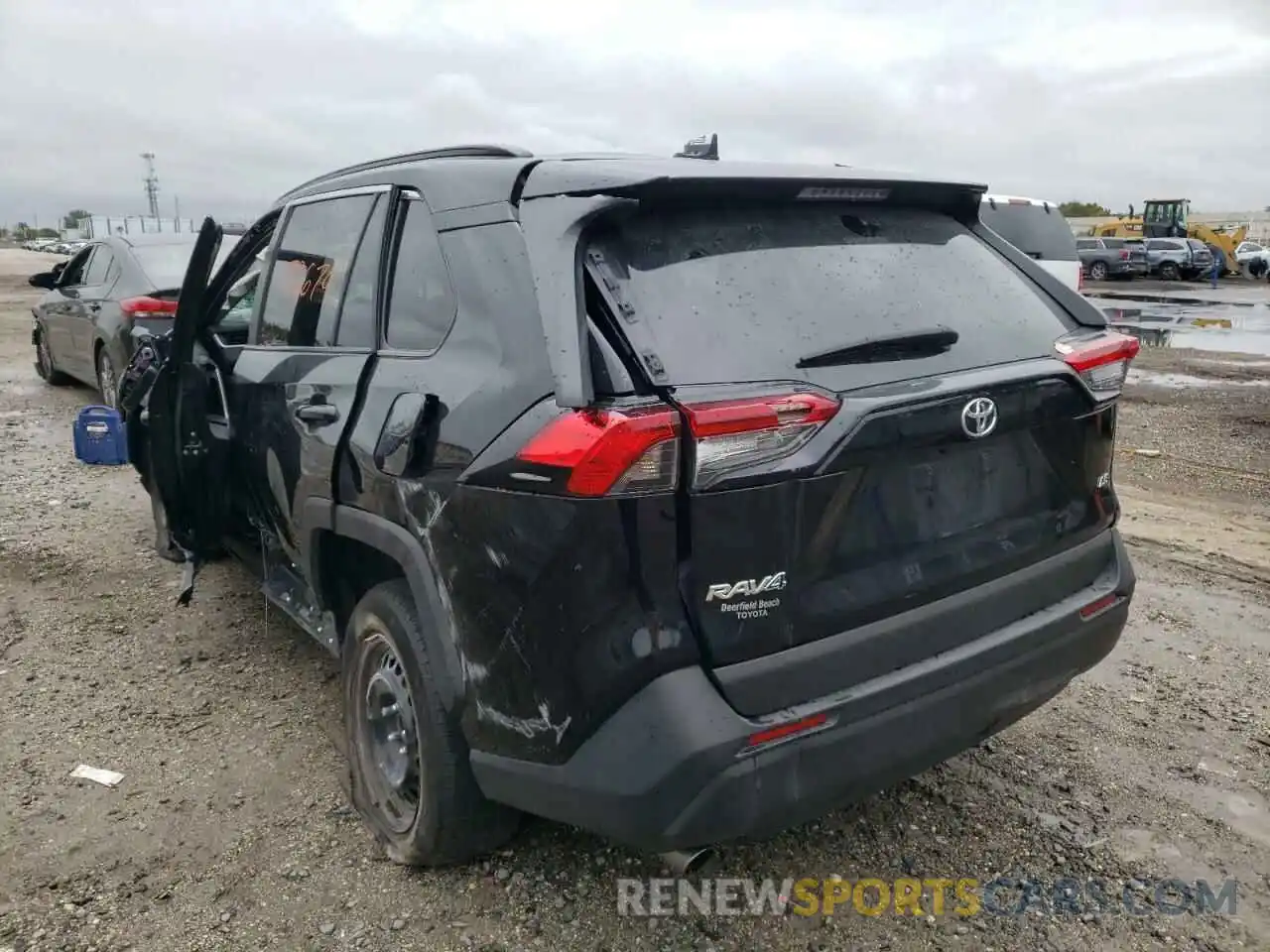 3 Photograph of a damaged car 2T3K1RFV2MC114811 TOYOTA RAV4 2021