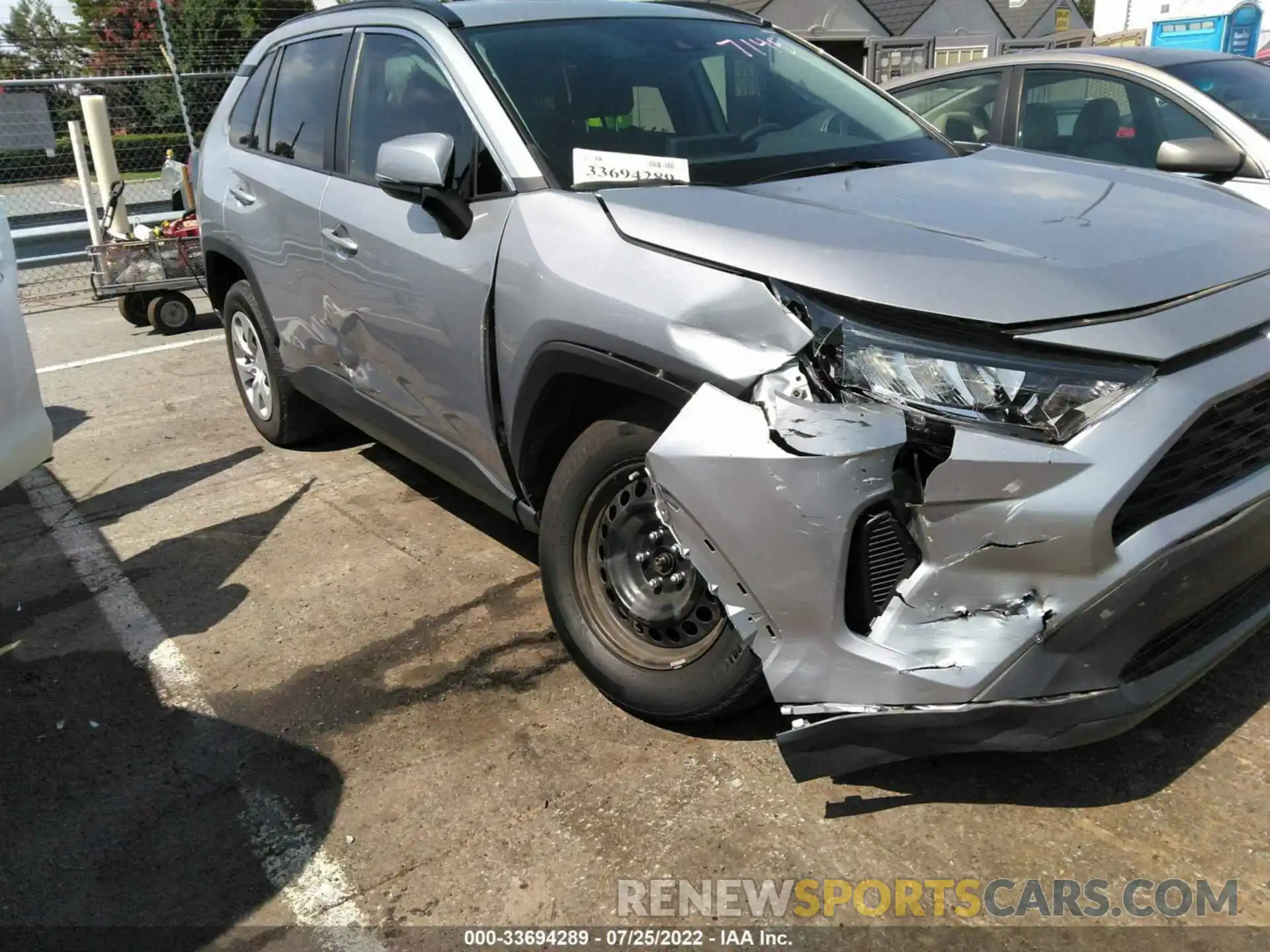 6 Photograph of a damaged car 2T3K1RFV2MC147145 TOYOTA RAV4 2021