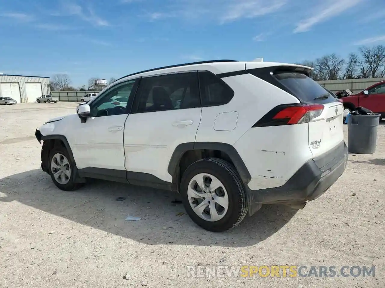 2 Photograph of a damaged car 2T3K1RFV2MW148410 TOYOTA RAV4 2021