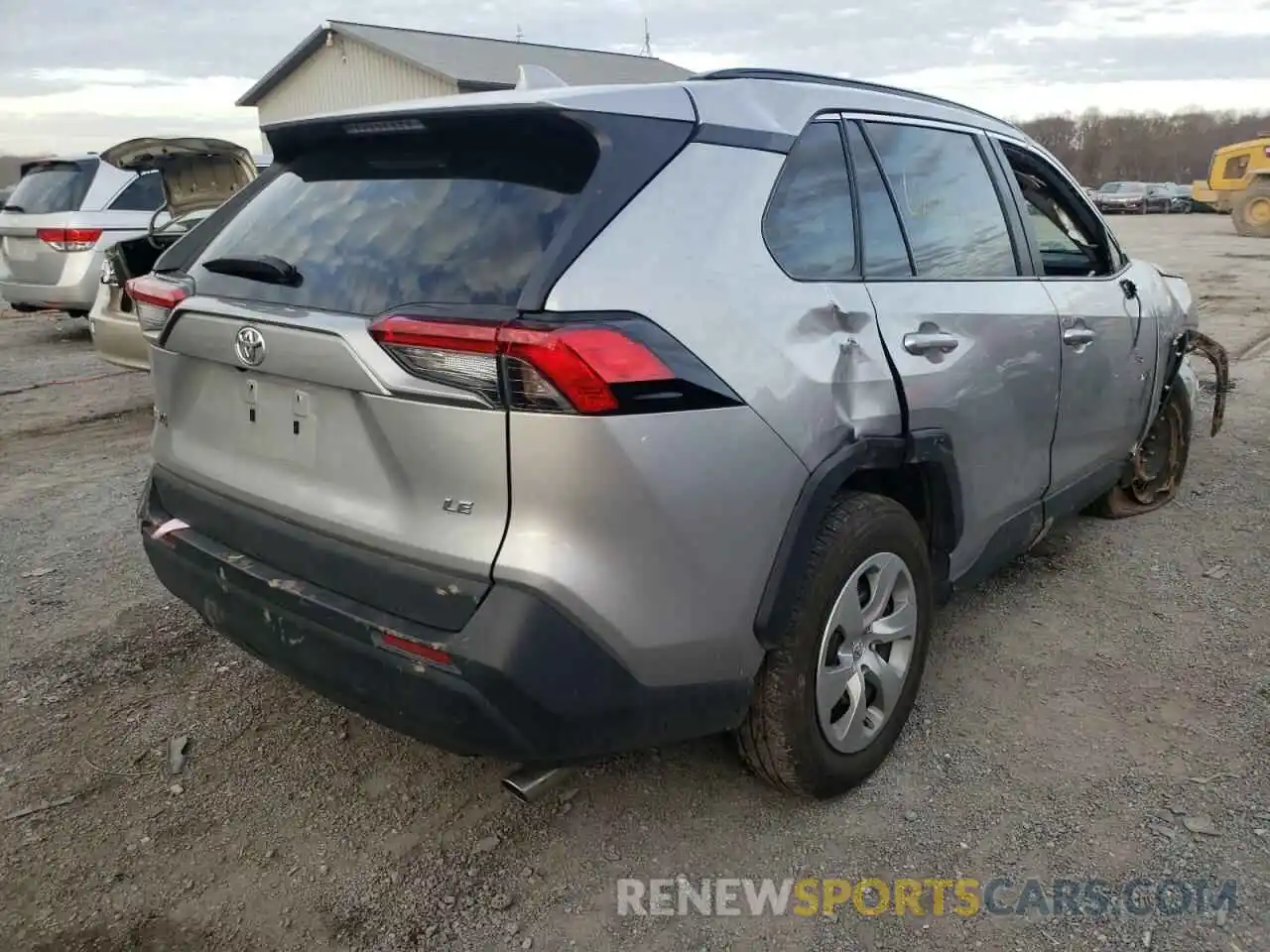 4 Photograph of a damaged car 2T3K1RFV3MC089286 TOYOTA RAV4 2021