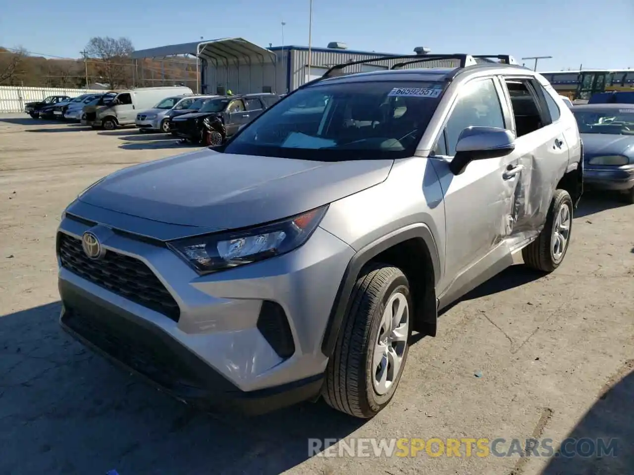 2 Photograph of a damaged car 2T3K1RFV3MC113960 TOYOTA RAV4 2021