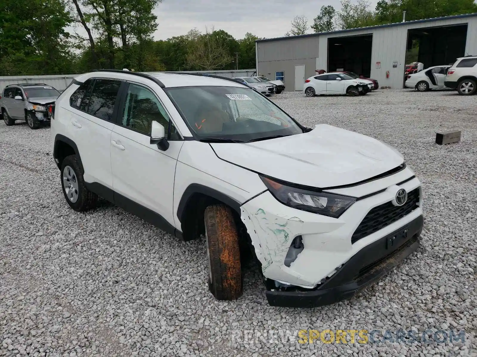 1 Фотография поврежденного автомобиля 2T3K1RFV3MC124151 TOYOTA RAV4 2021