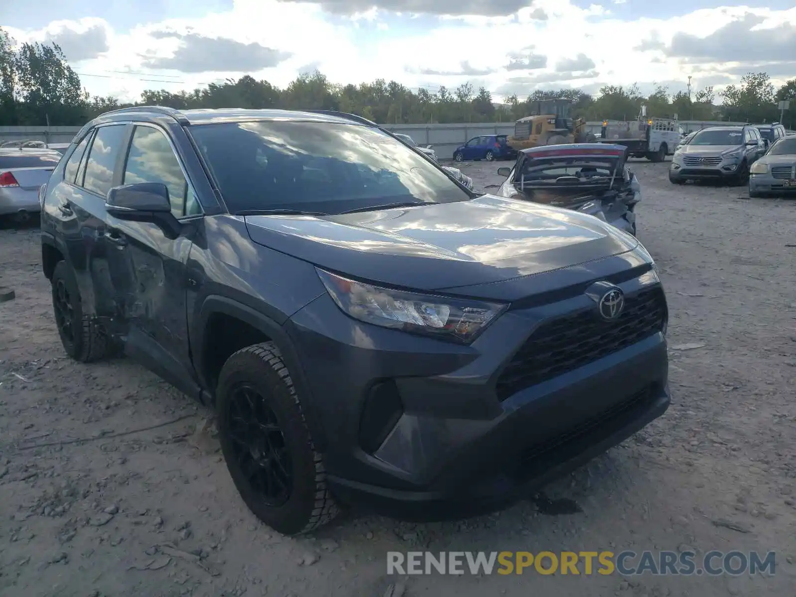 1 Photograph of a damaged car 2T3K1RFV3MC124487 TOYOTA RAV4 2021