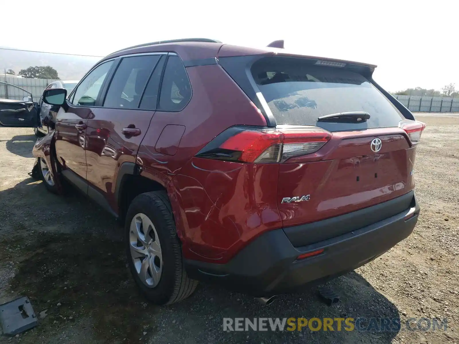 3 Photograph of a damaged car 2T3K1RFV3MW120535 TOYOTA RAV4 2021