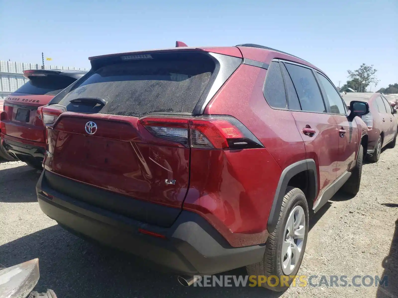 4 Photograph of a damaged car 2T3K1RFV3MW120535 TOYOTA RAV4 2021