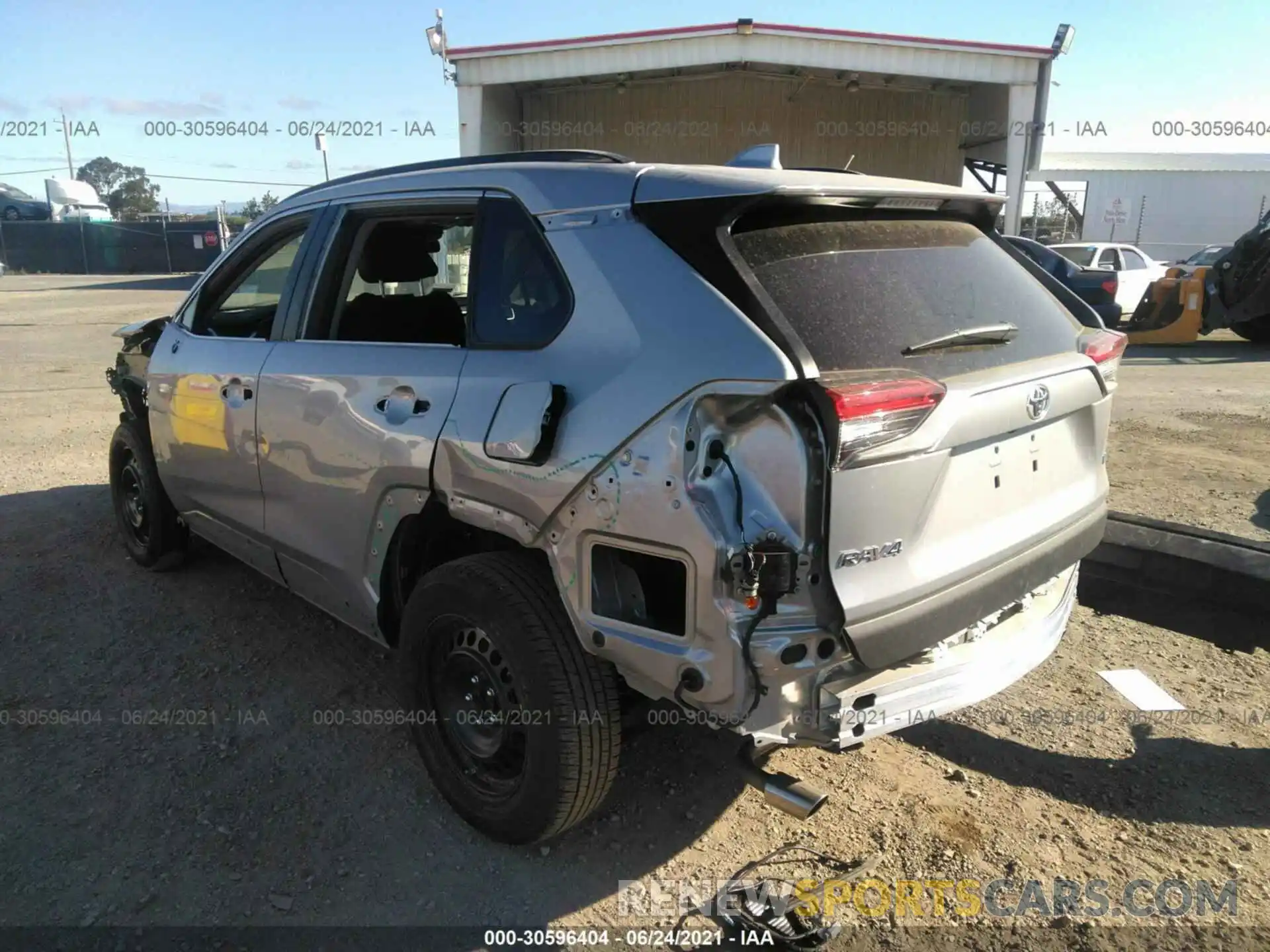 3 Photograph of a damaged car 2T3K1RFV3MW121247 TOYOTA RAV4 2021