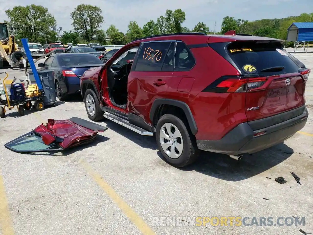 3 Photograph of a damaged car 2T3K1RFV3MW133284 TOYOTA RAV4 2021