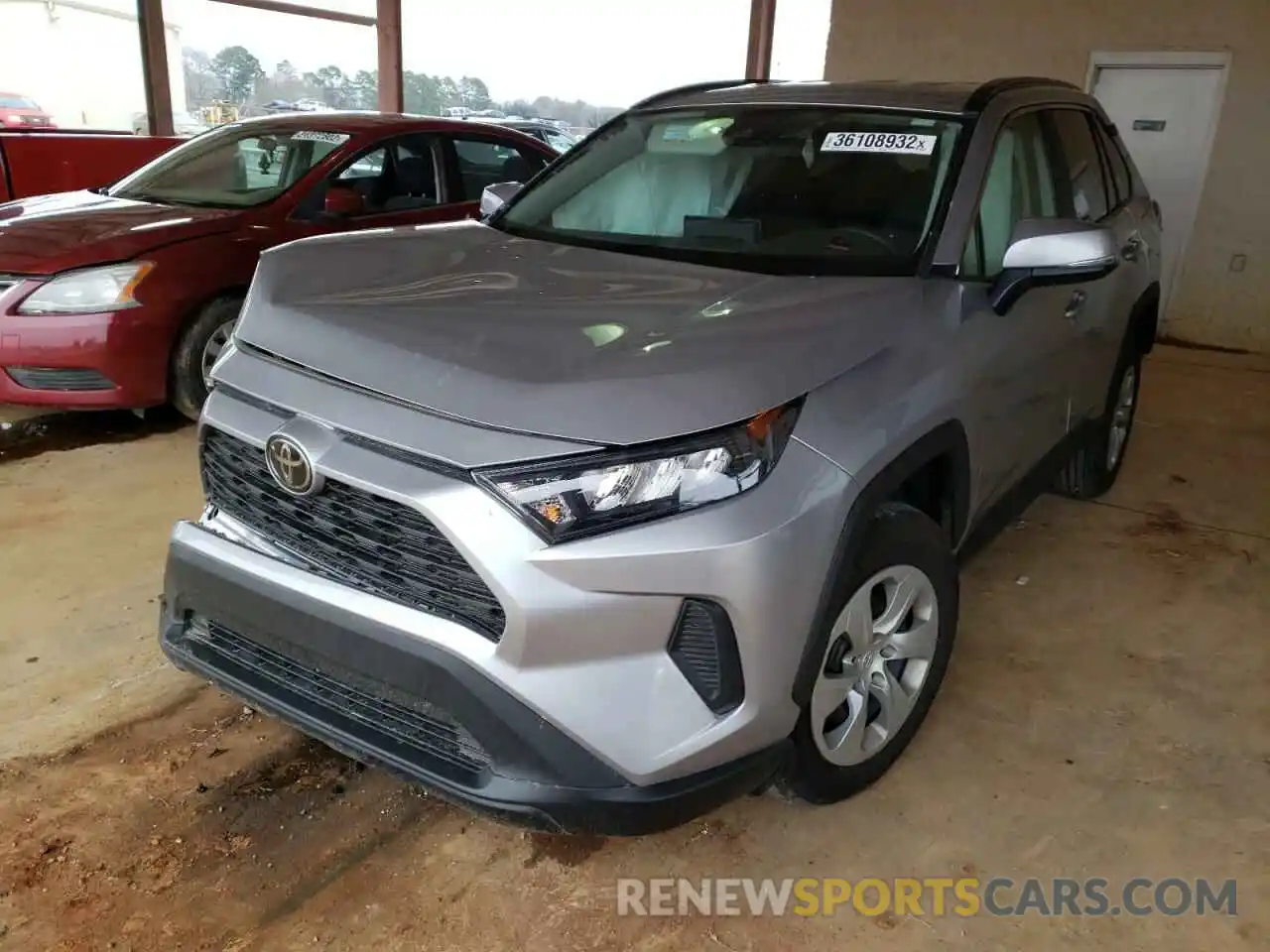 2 Photograph of a damaged car 2T3K1RFV4MC100182 TOYOTA RAV4 2021