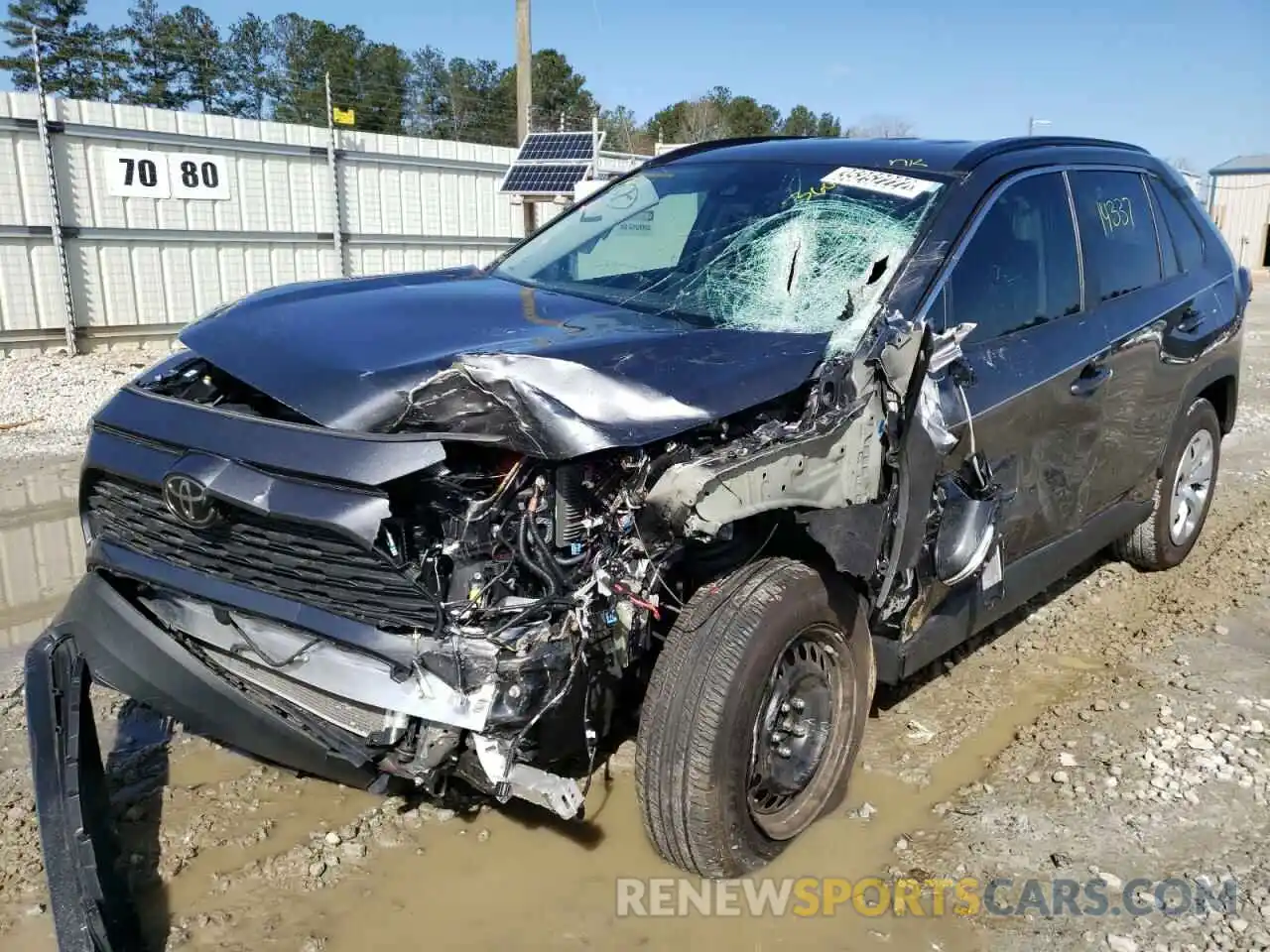 9 Photograph of a damaged car 2T3K1RFV4MC132744 TOYOTA RAV4 2021