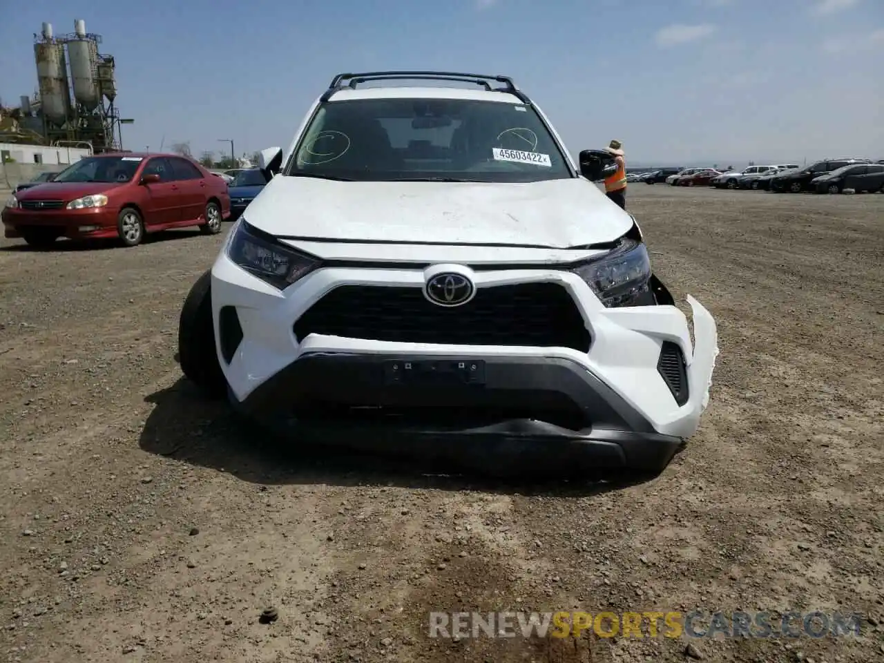 9 Фотография поврежденного автомобиля 2T3K1RFV4MC172158 TOYOTA RAV4 2021