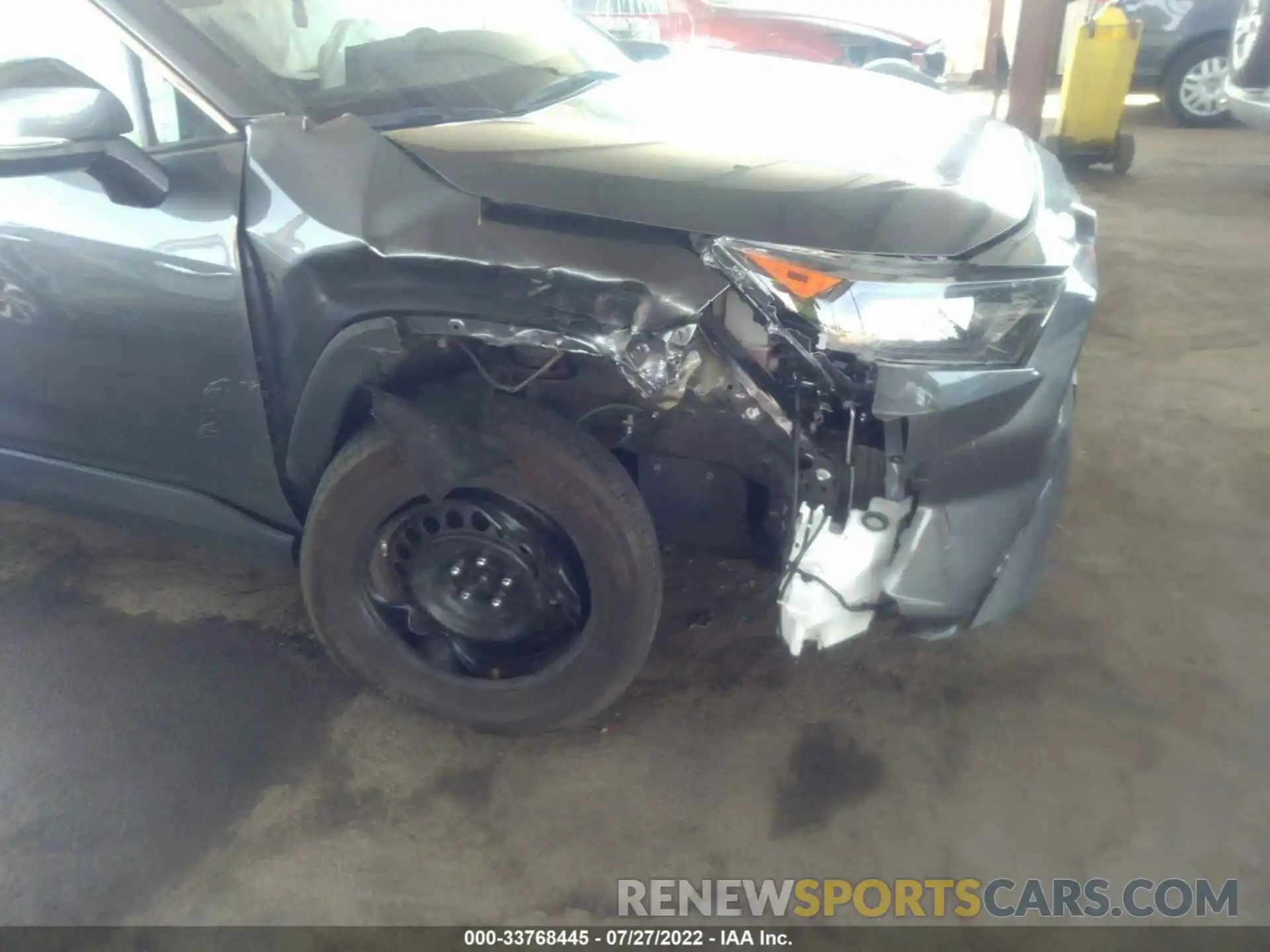 6 Photograph of a damaged car 2T3K1RFV5MC116066 TOYOTA RAV4 2021