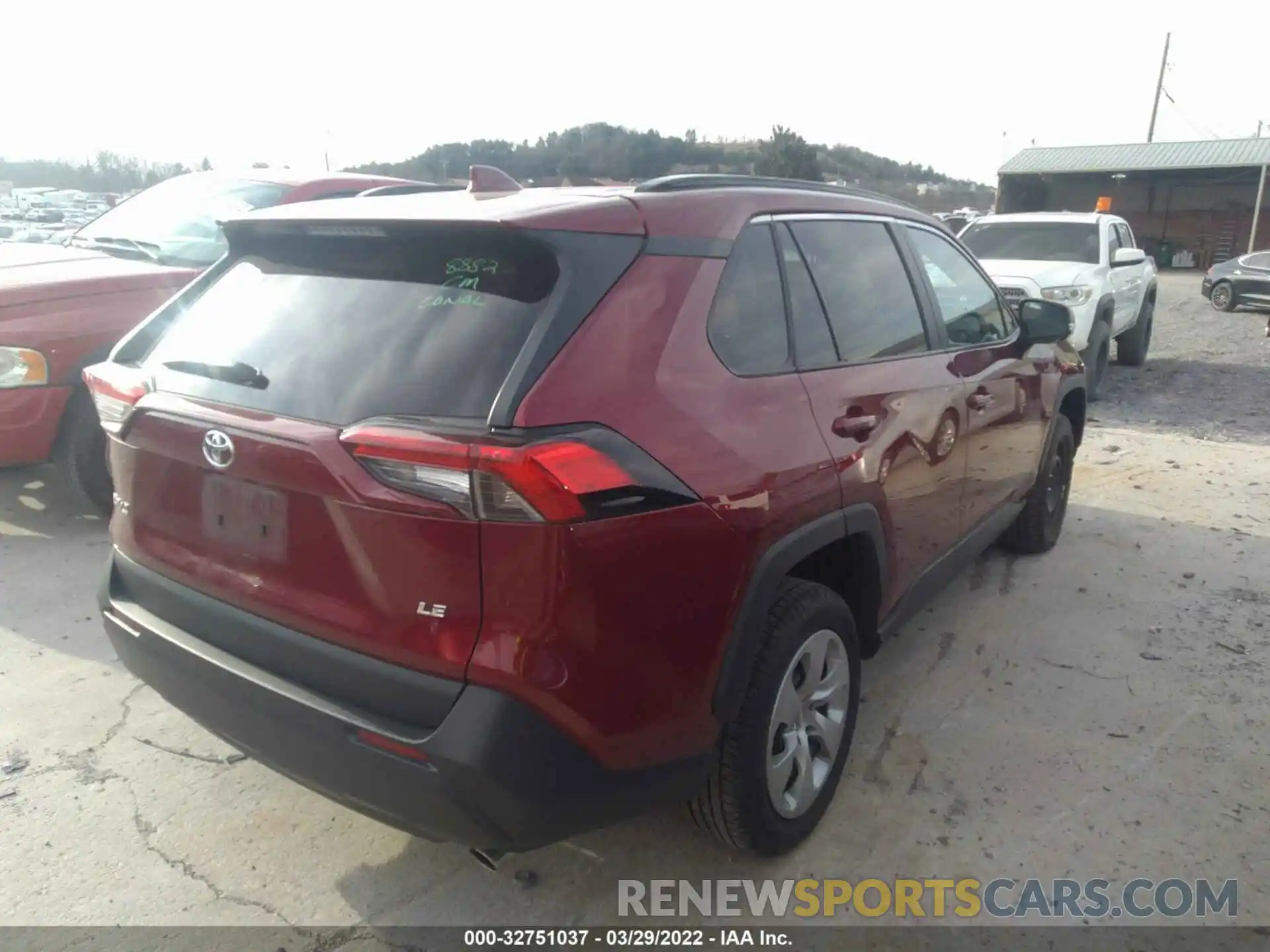 4 Photograph of a damaged car 2T3K1RFV5MW109245 TOYOTA RAV4 2021