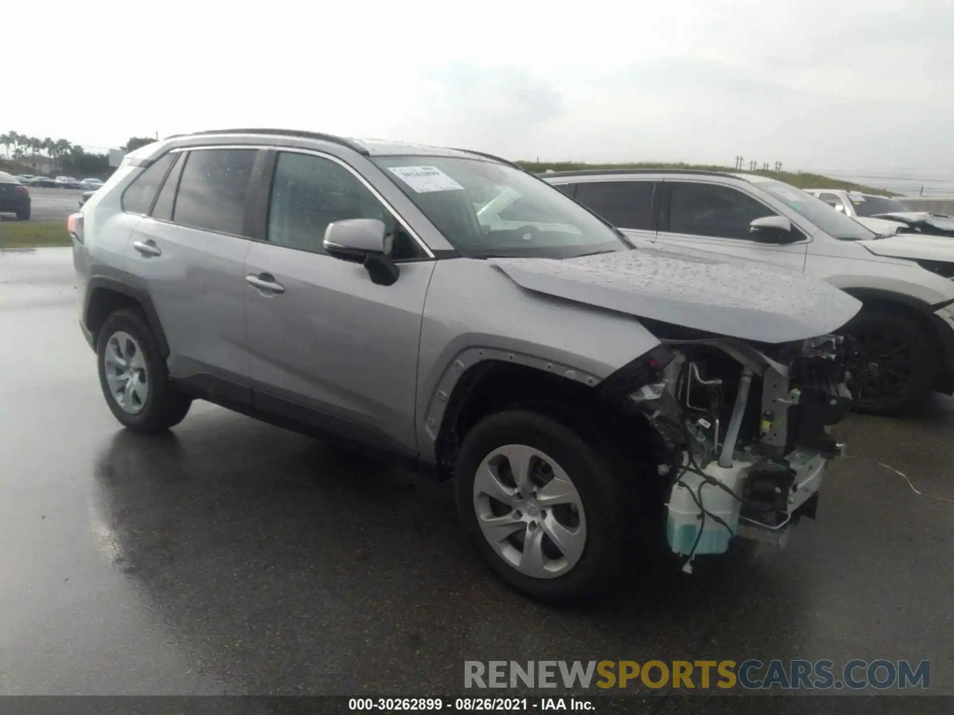 1 Photograph of a damaged car 2T3K1RFV5MW126675 TOYOTA RAV4 2021