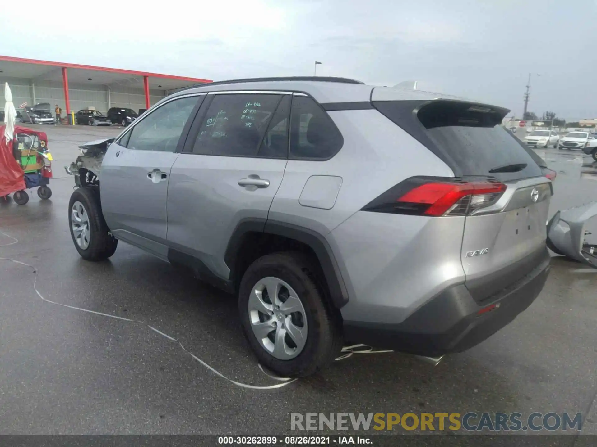 3 Photograph of a damaged car 2T3K1RFV5MW126675 TOYOTA RAV4 2021