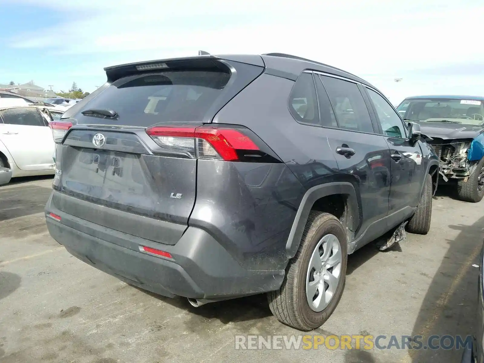 4 Photograph of a damaged car 2T3K1RFV6MC090545 TOYOTA RAV4 2021