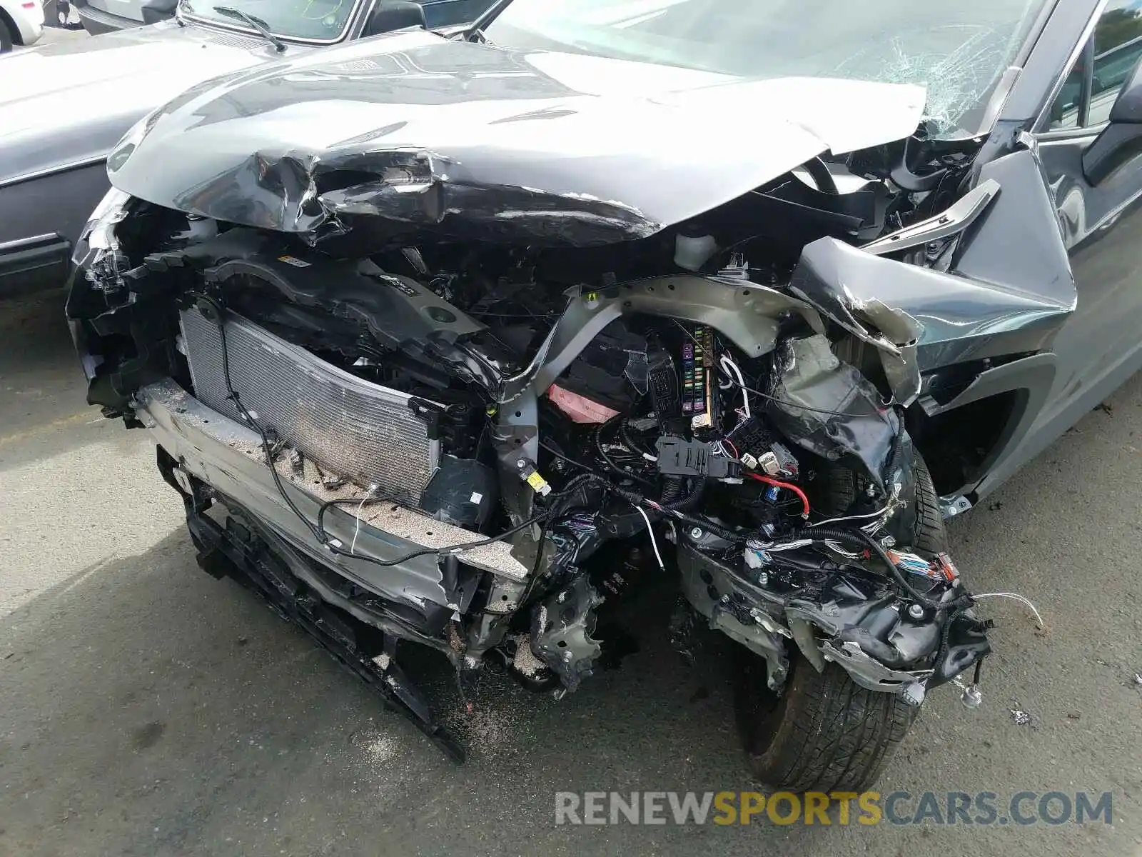 9 Photograph of a damaged car 2T3K1RFV6MC090545 TOYOTA RAV4 2021