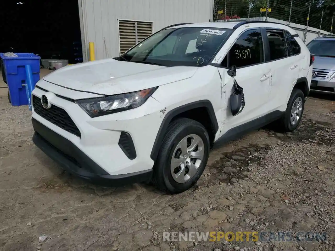 2 Photograph of a damaged car 2T3K1RFV6MC116089 TOYOTA RAV4 2021