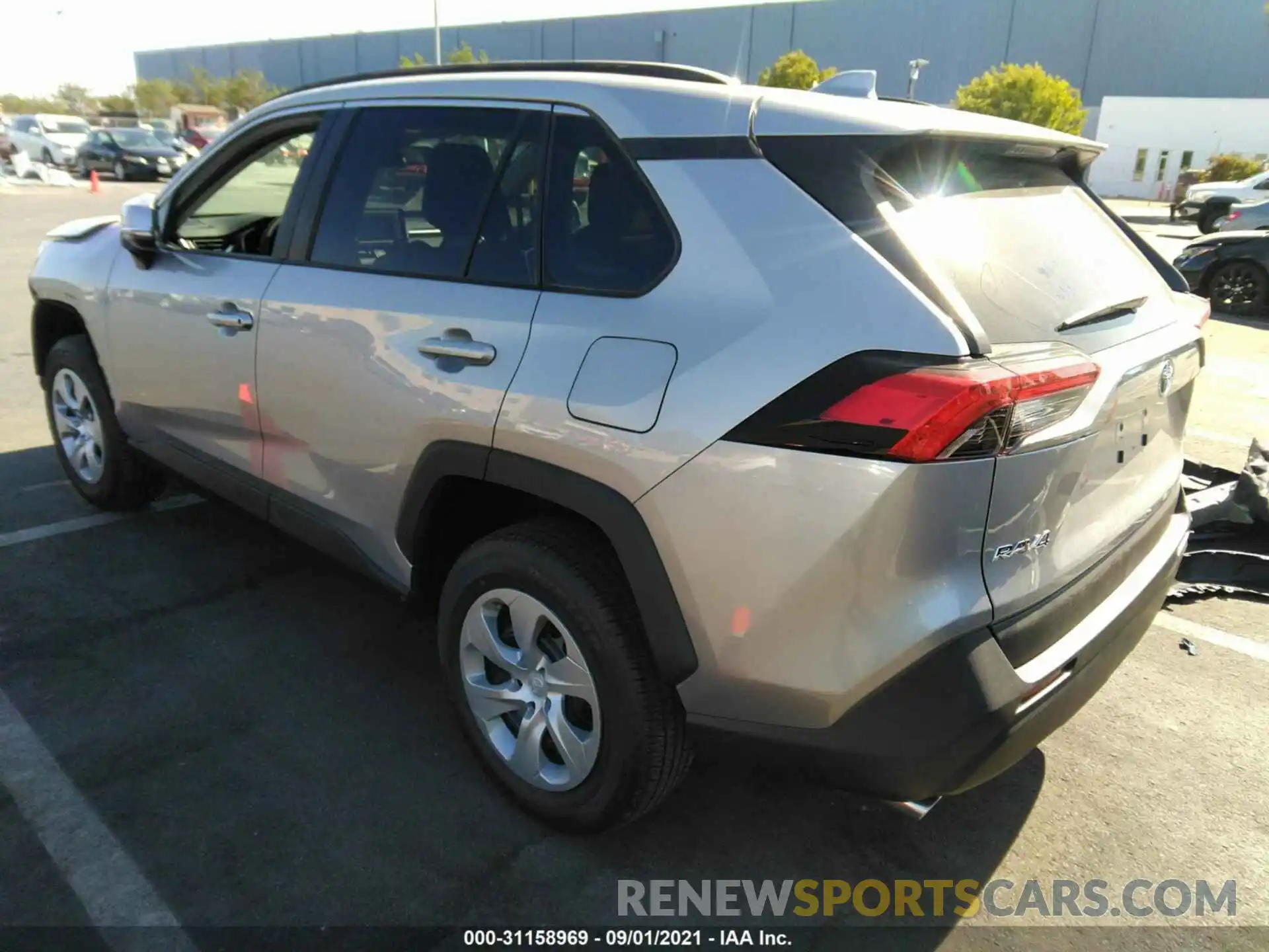 3 Photograph of a damaged car 2T3K1RFV6MC145902 TOYOTA RAV4 2021