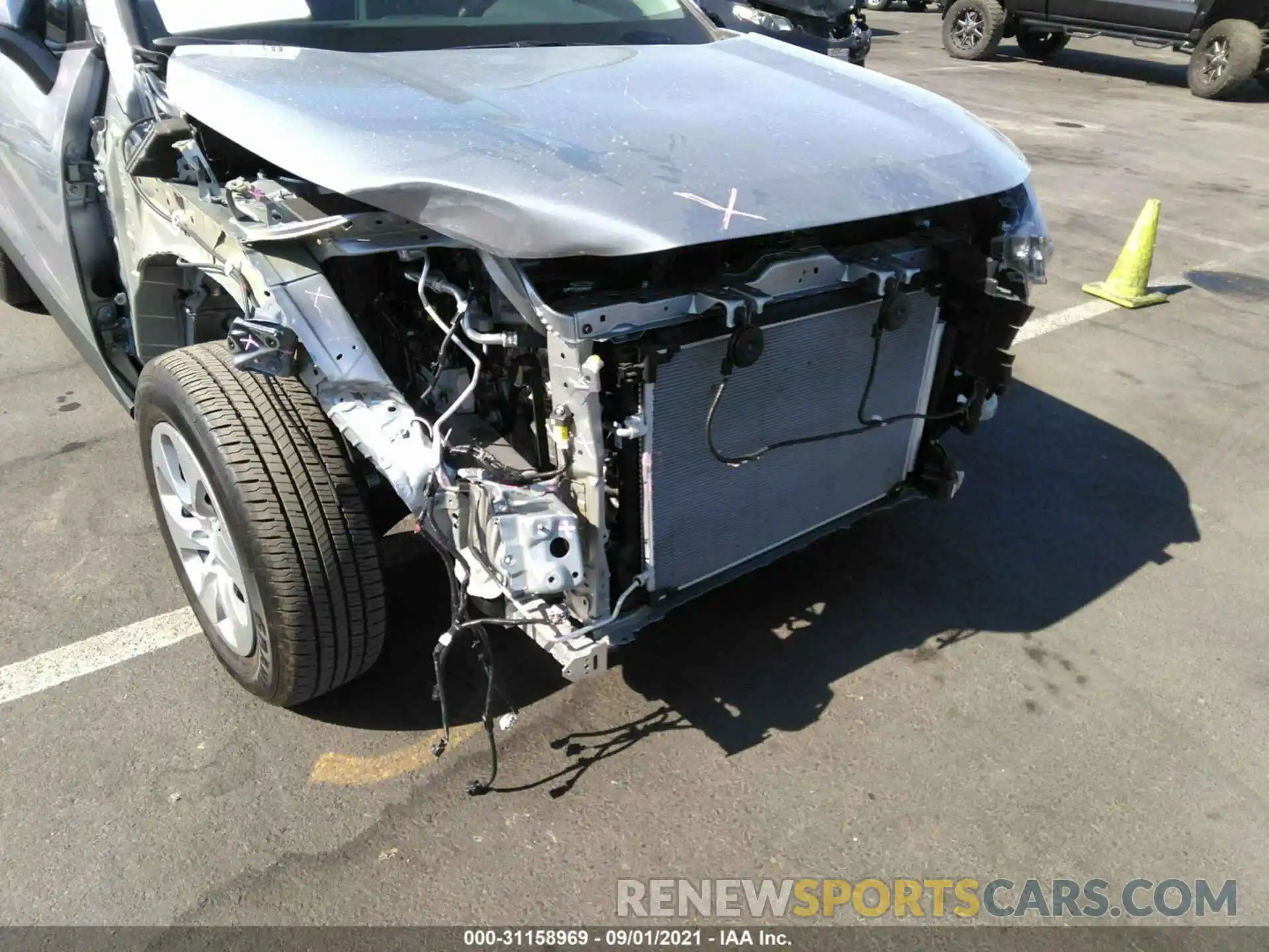 6 Photograph of a damaged car 2T3K1RFV6MC145902 TOYOTA RAV4 2021