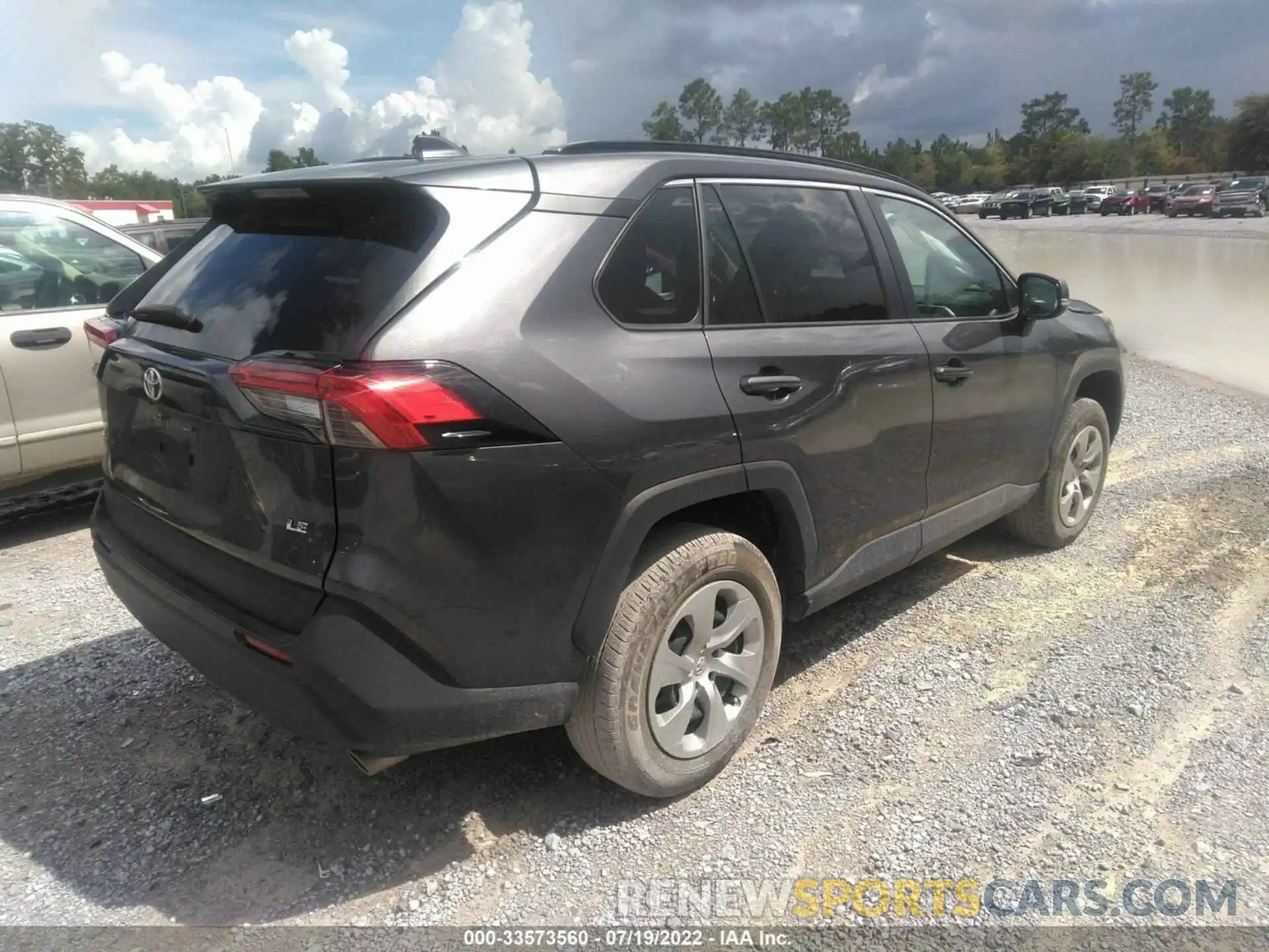 4 Photograph of a damaged car 2T3K1RFV6MC156625 TOYOTA RAV4 2021