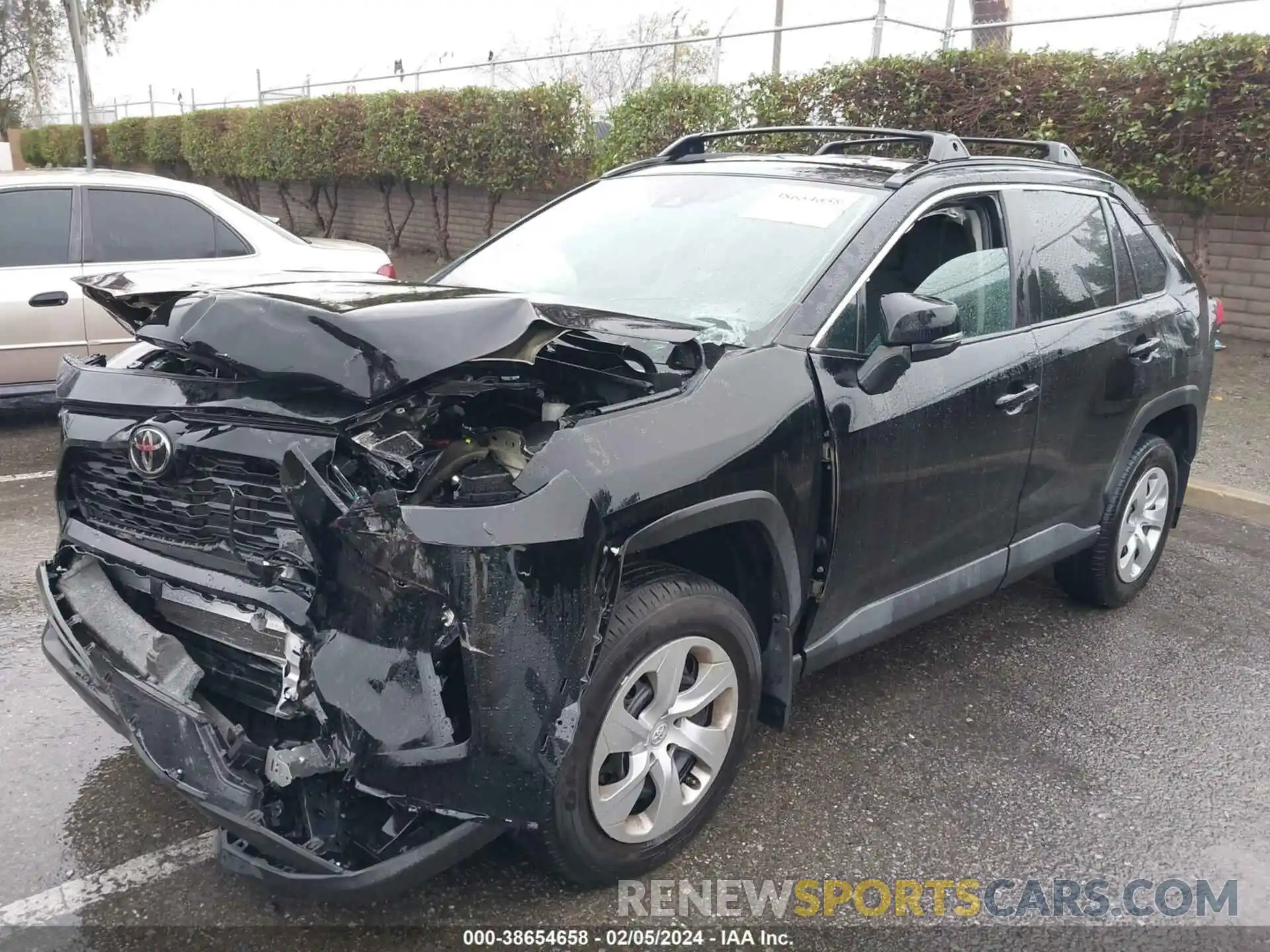 2 Photograph of a damaged car 2T3K1RFV6MC159654 TOYOTA RAV4 2021