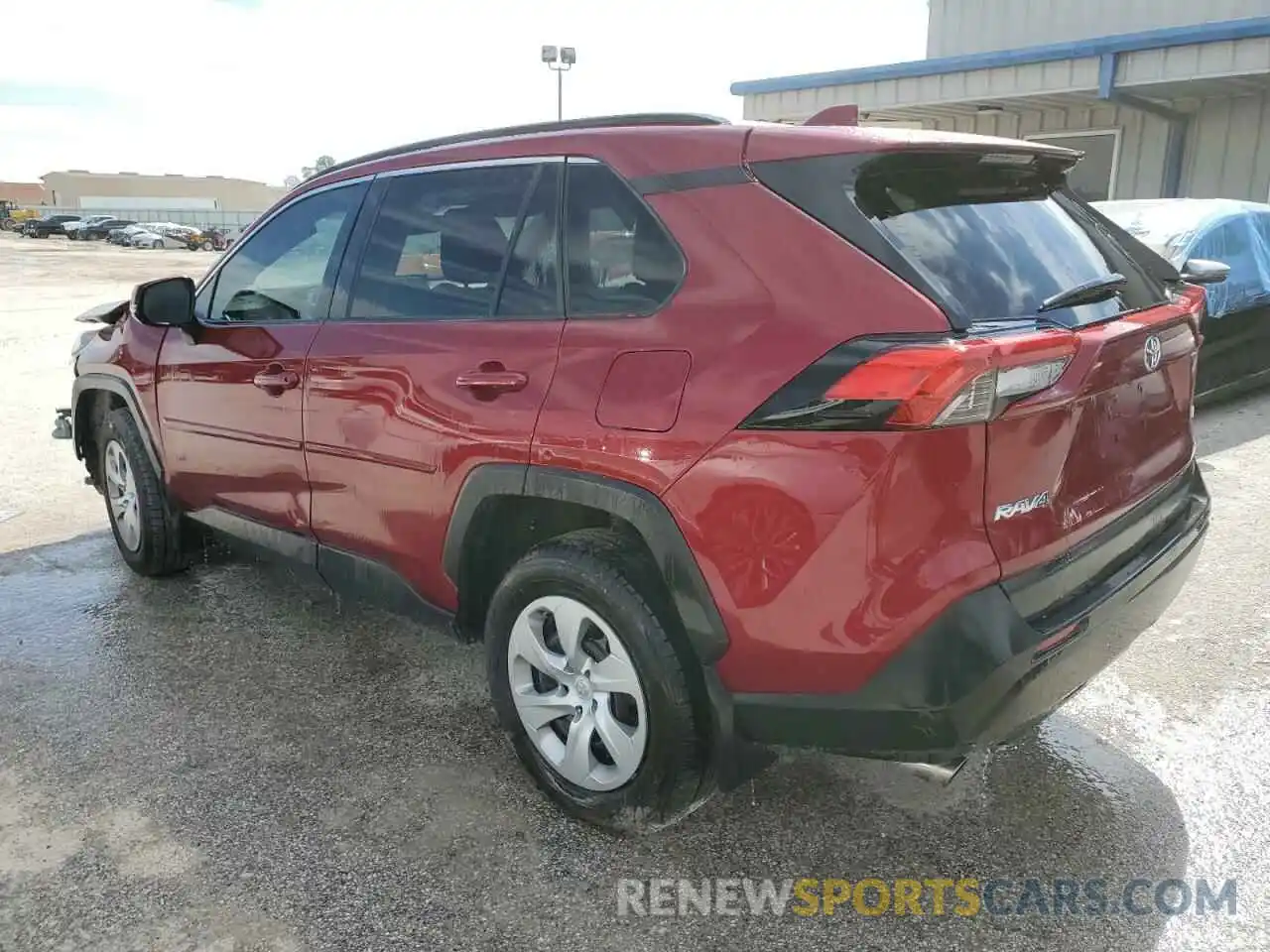 2 Photograph of a damaged car 2T3K1RFV6MW148622 TOYOTA RAV4 2021