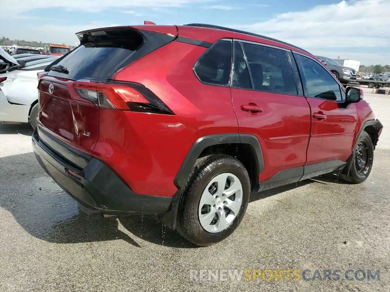 3 Photograph of a damaged car 2T3K1RFV6MW148622 TOYOTA RAV4 2021