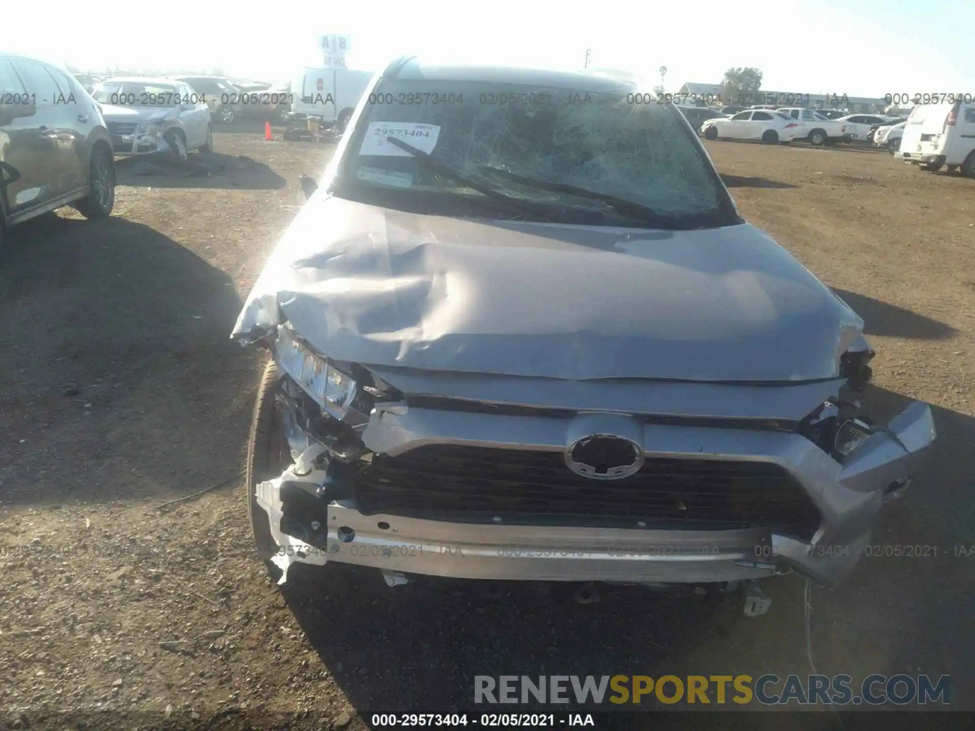 6 Photograph of a damaged car 2T3K1RFV7MC099089 TOYOTA RAV4 2021