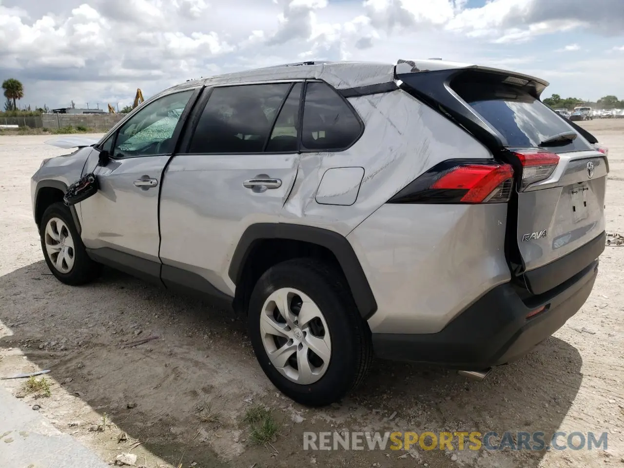 3 Photograph of a damaged car 2T3K1RFV7MC157461 TOYOTA RAV4 2021