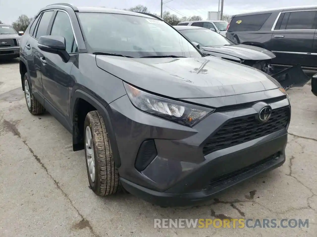 1 Photograph of a damaged car 2T3K1RFV7MC157783 TOYOTA RAV4 2021