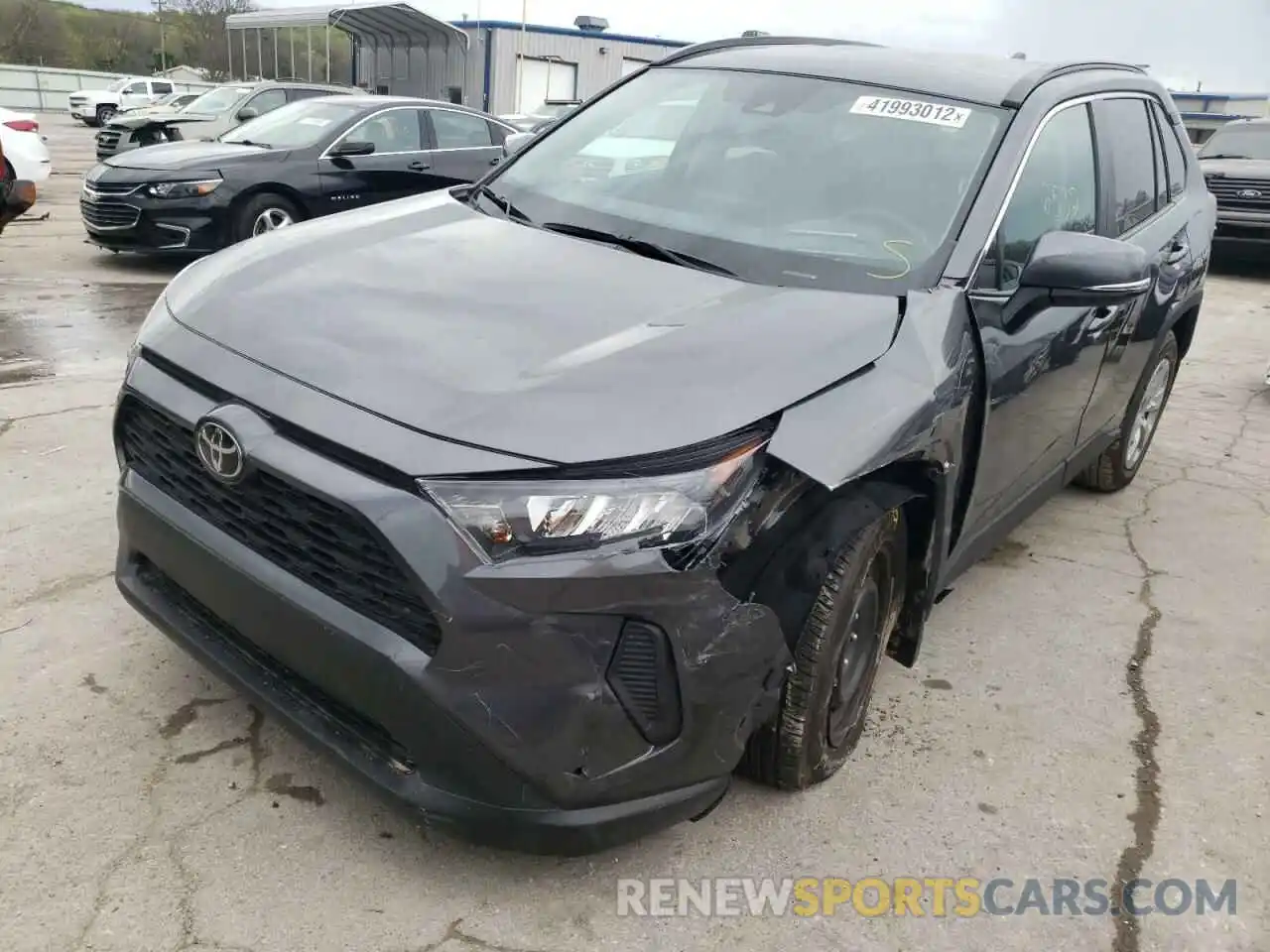 2 Photograph of a damaged car 2T3K1RFV7MC157783 TOYOTA RAV4 2021