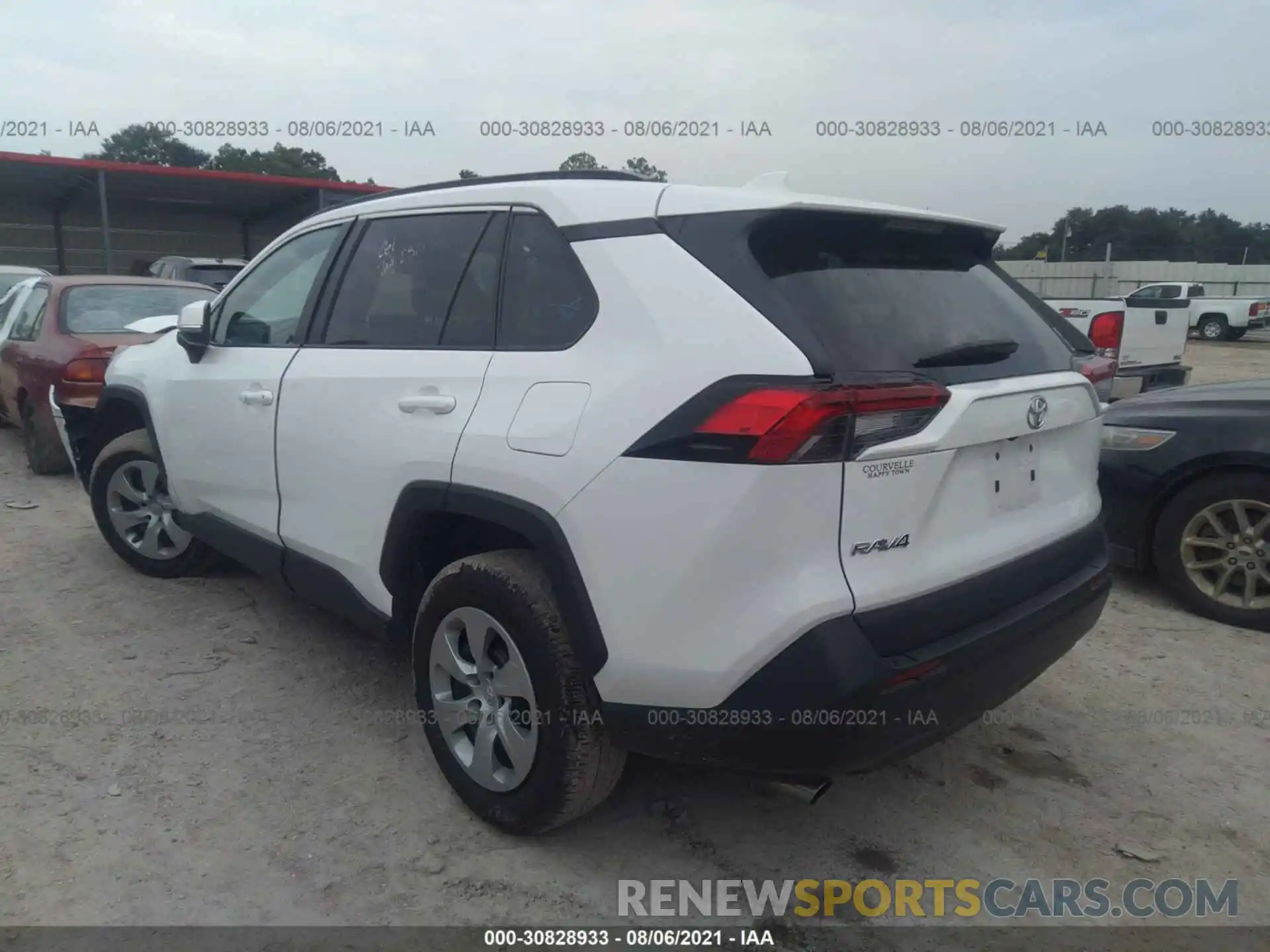 3 Photograph of a damaged car 2T3K1RFV7MW124393 TOYOTA RAV4 2021