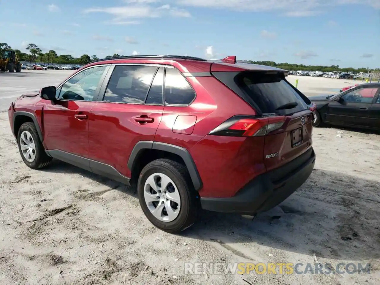 3 Photograph of a damaged car 2T3K1RFV7MW136009 TOYOTA RAV4 2021