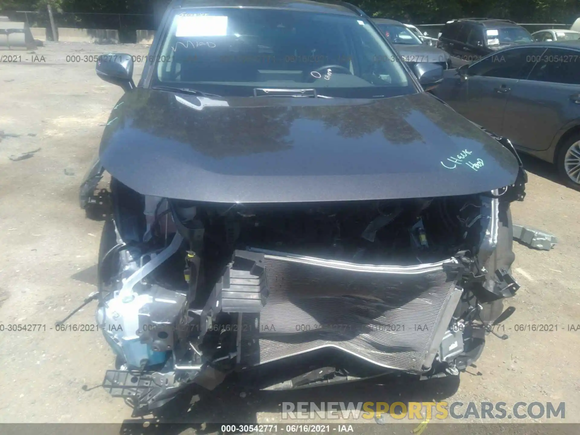 6 Photograph of a damaged car 2T3K1RFV8MC094189 TOYOTA RAV4 2021