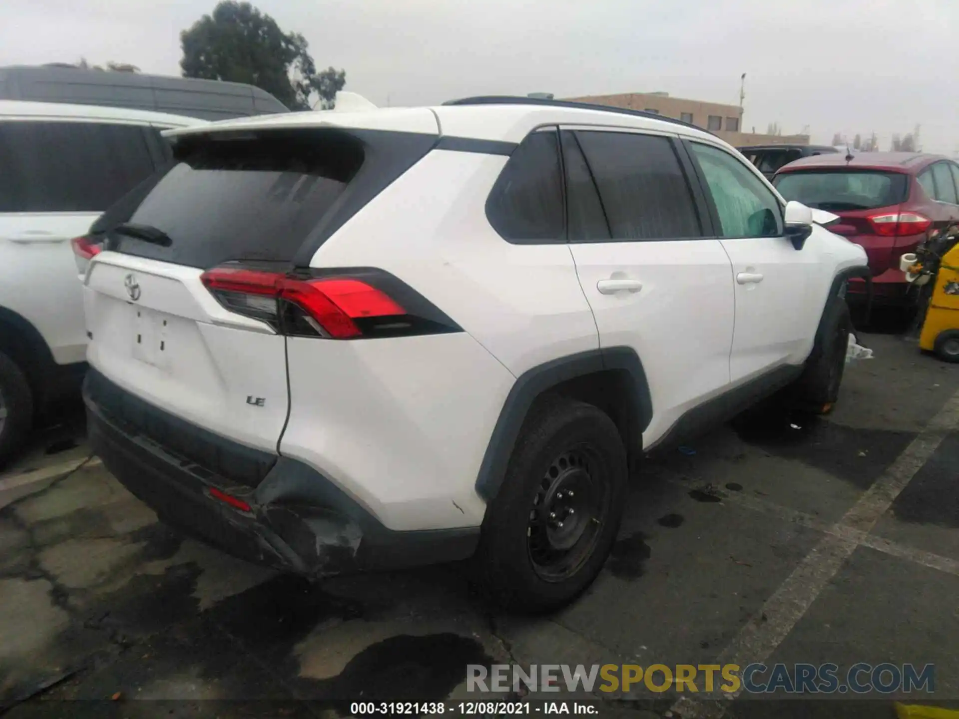 4 Photograph of a damaged car 2T3K1RFV8MC107474 TOYOTA RAV4 2021