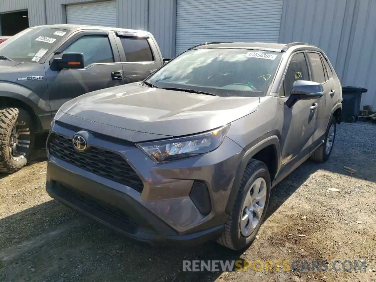 2 Photograph of a damaged car 2T3K1RFV8MC168274 TOYOTA RAV4 2021