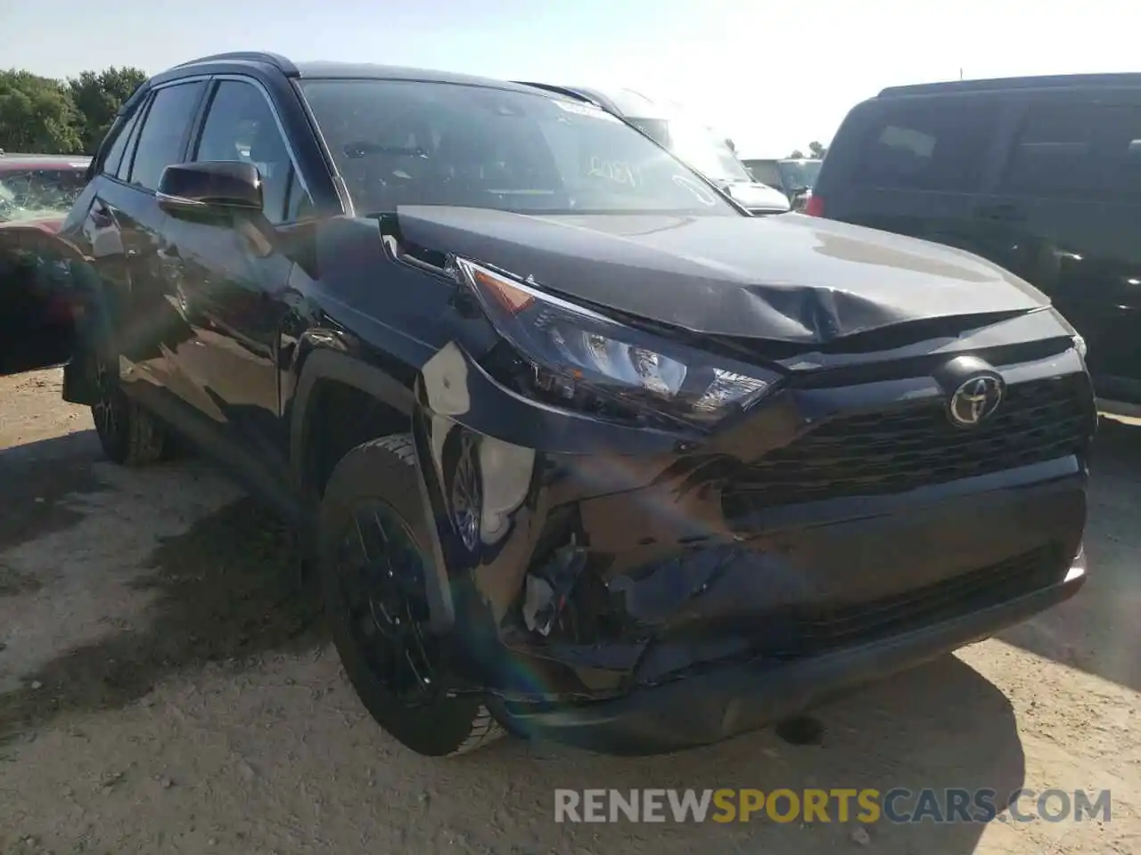 1 Photograph of a damaged car 2T3K1RFV9MC108231 TOYOTA RAV4 2021