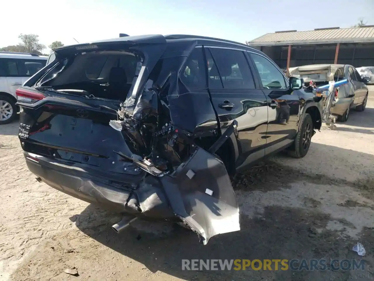 4 Photograph of a damaged car 2T3K1RFV9MC108231 TOYOTA RAV4 2021