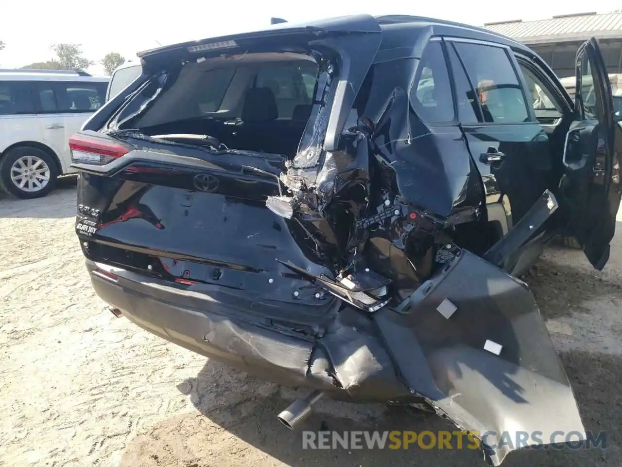 9 Photograph of a damaged car 2T3K1RFV9MC108231 TOYOTA RAV4 2021